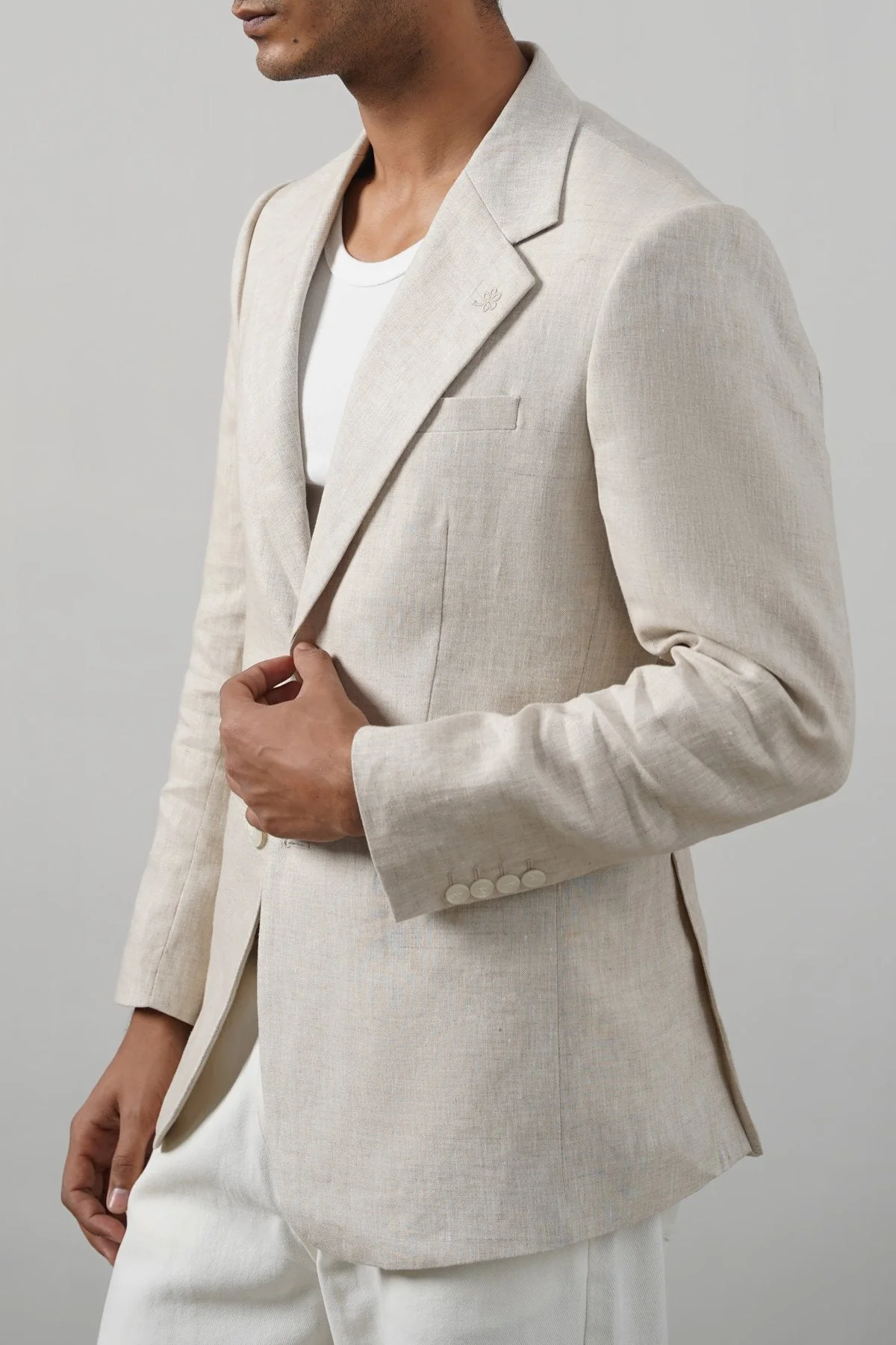 PURE LINEN BLAZER - Image 4