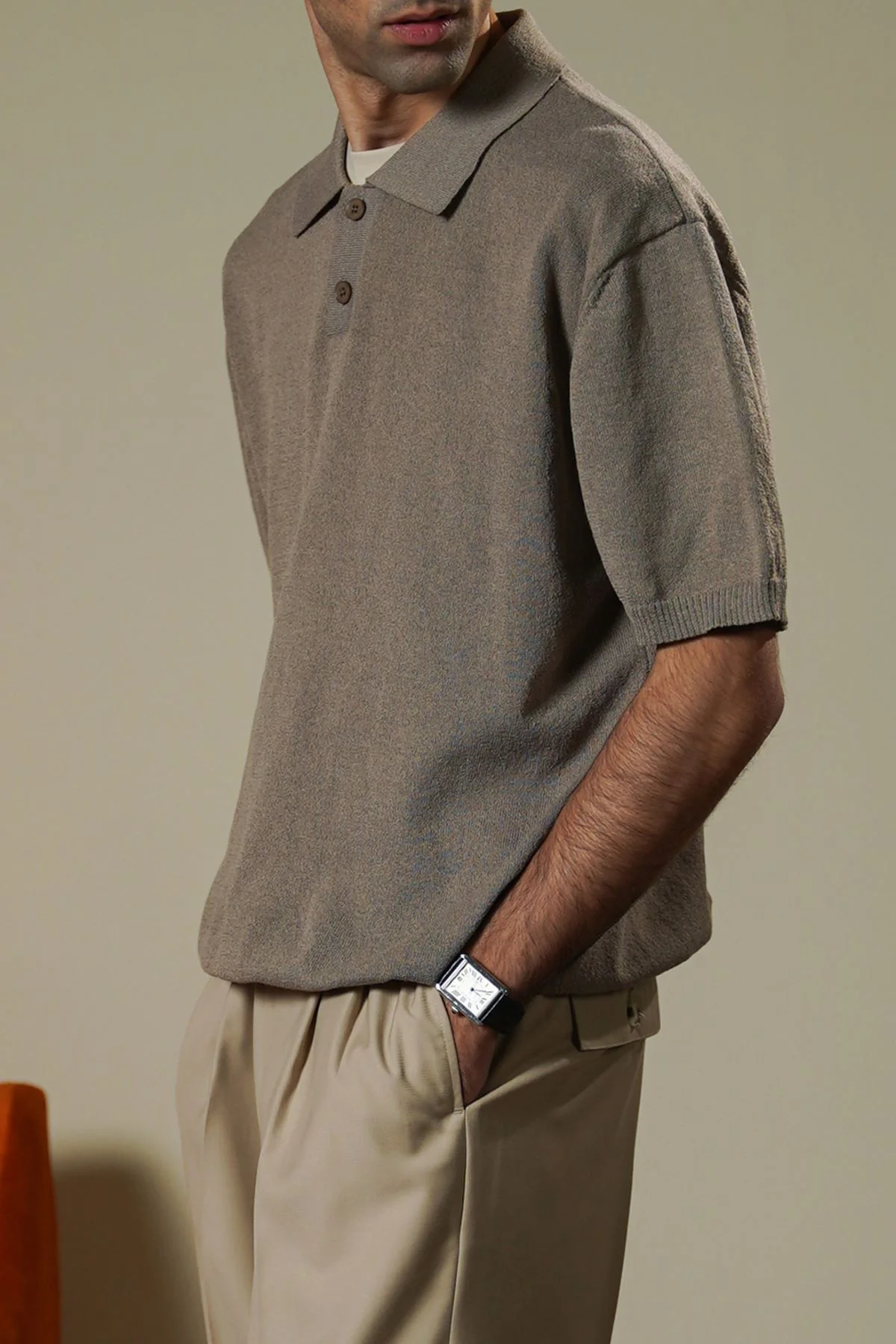 PURL KNIT POLO - Image 4