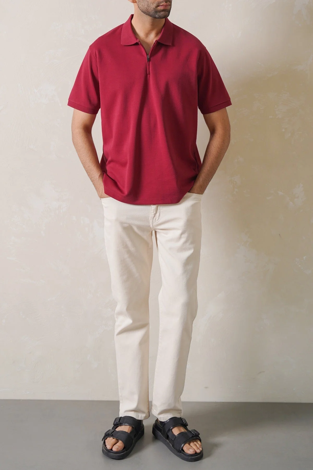 QUARTER ZIP POLO - Image 4