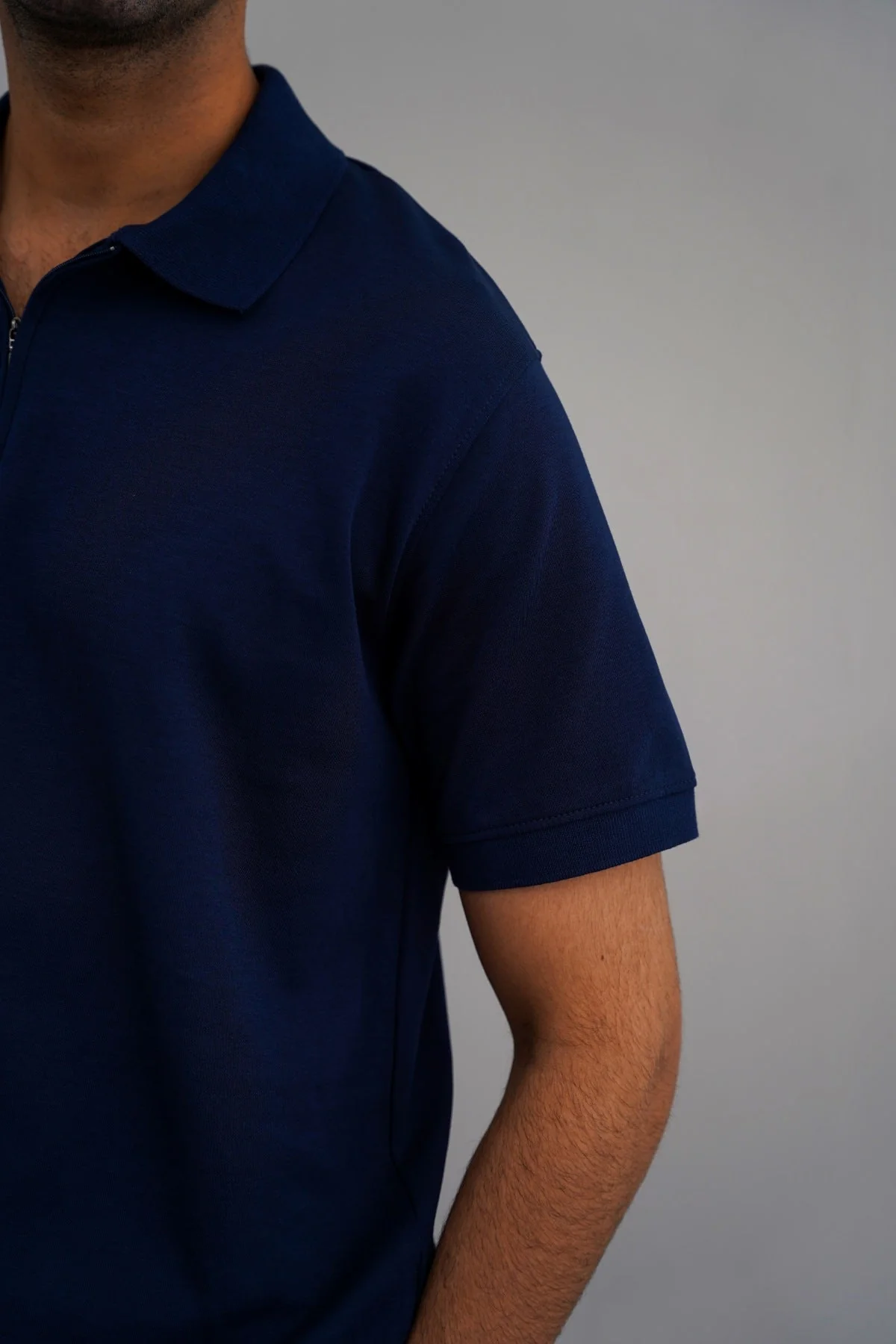 QUARTER ZIP POLO - Image 3