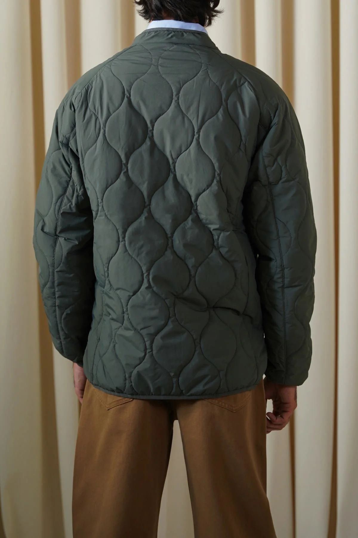 QUILTED MANDARIN JACKET - Image 6