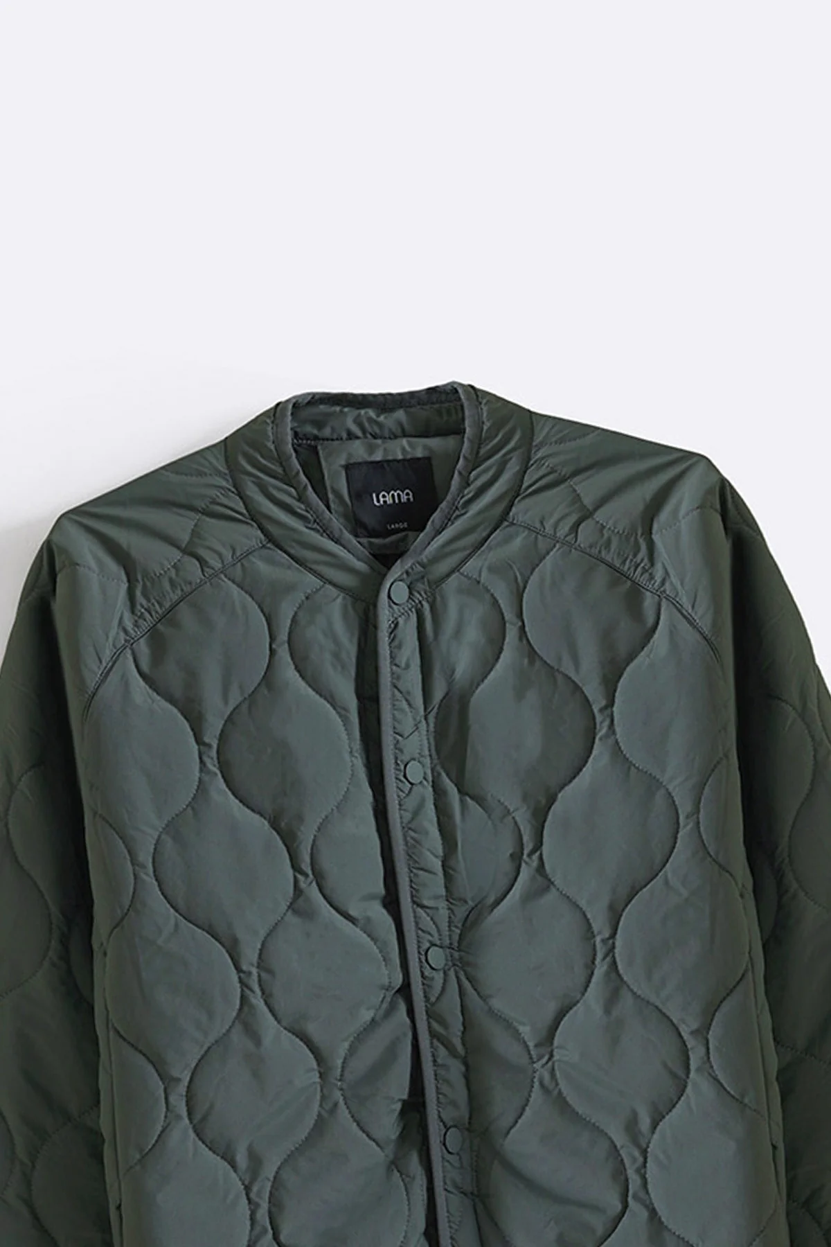 QUILTED MANDARIN JACKET - Image 7