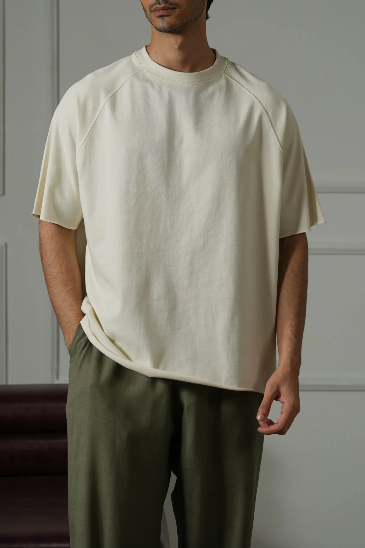 RAGLAN COTTON TEE