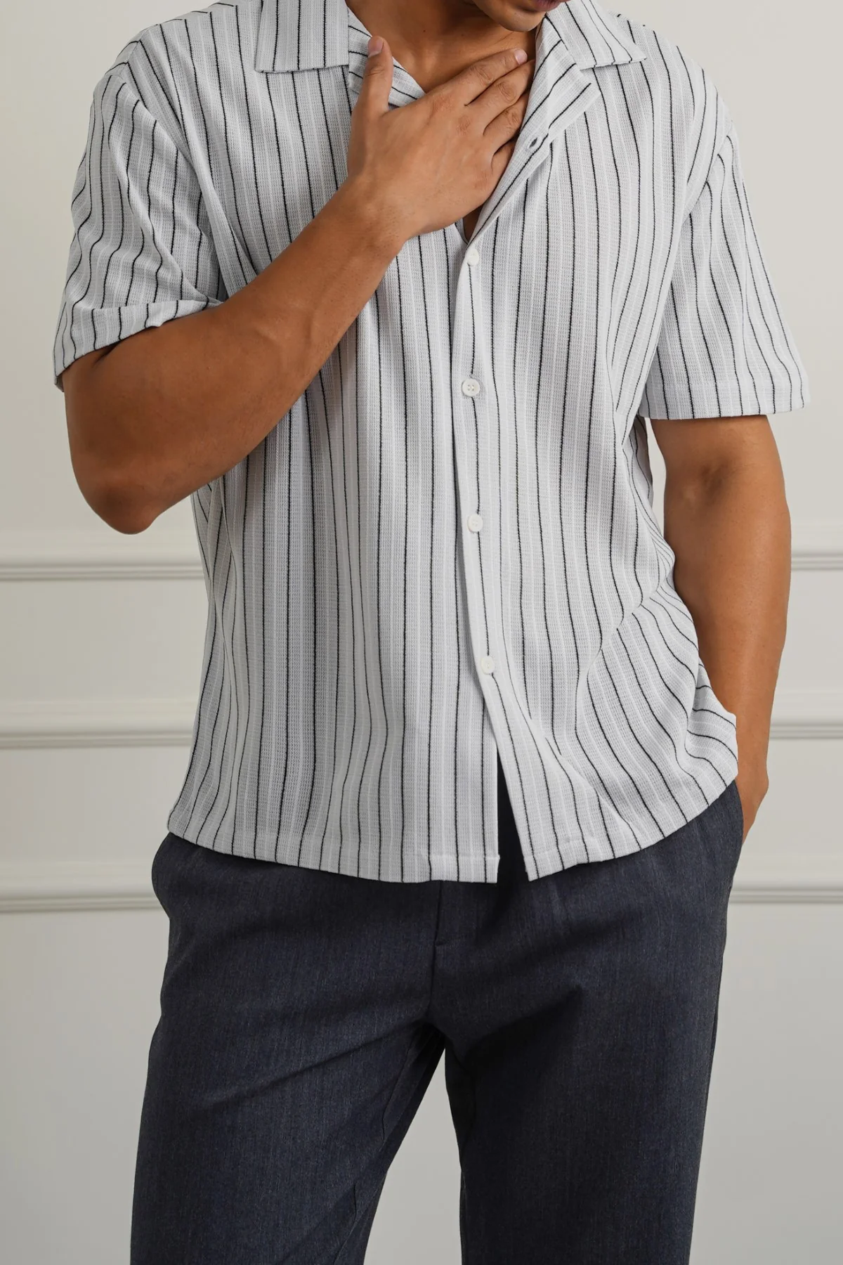 RELAXED STRIPED SAFARI - Image 4