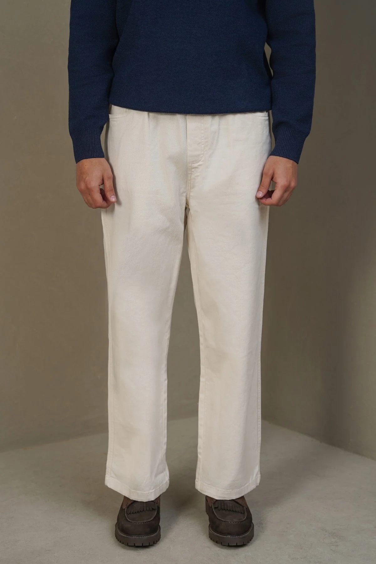 RELAXED TWILL PANTS