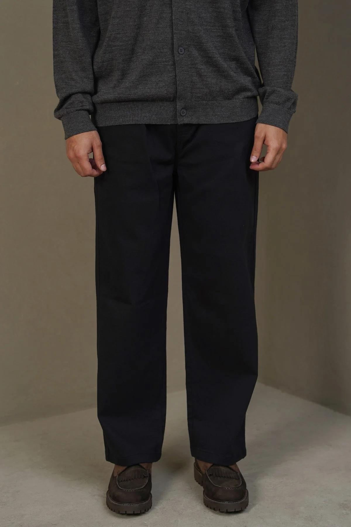 RELAXED TWILL PANTS