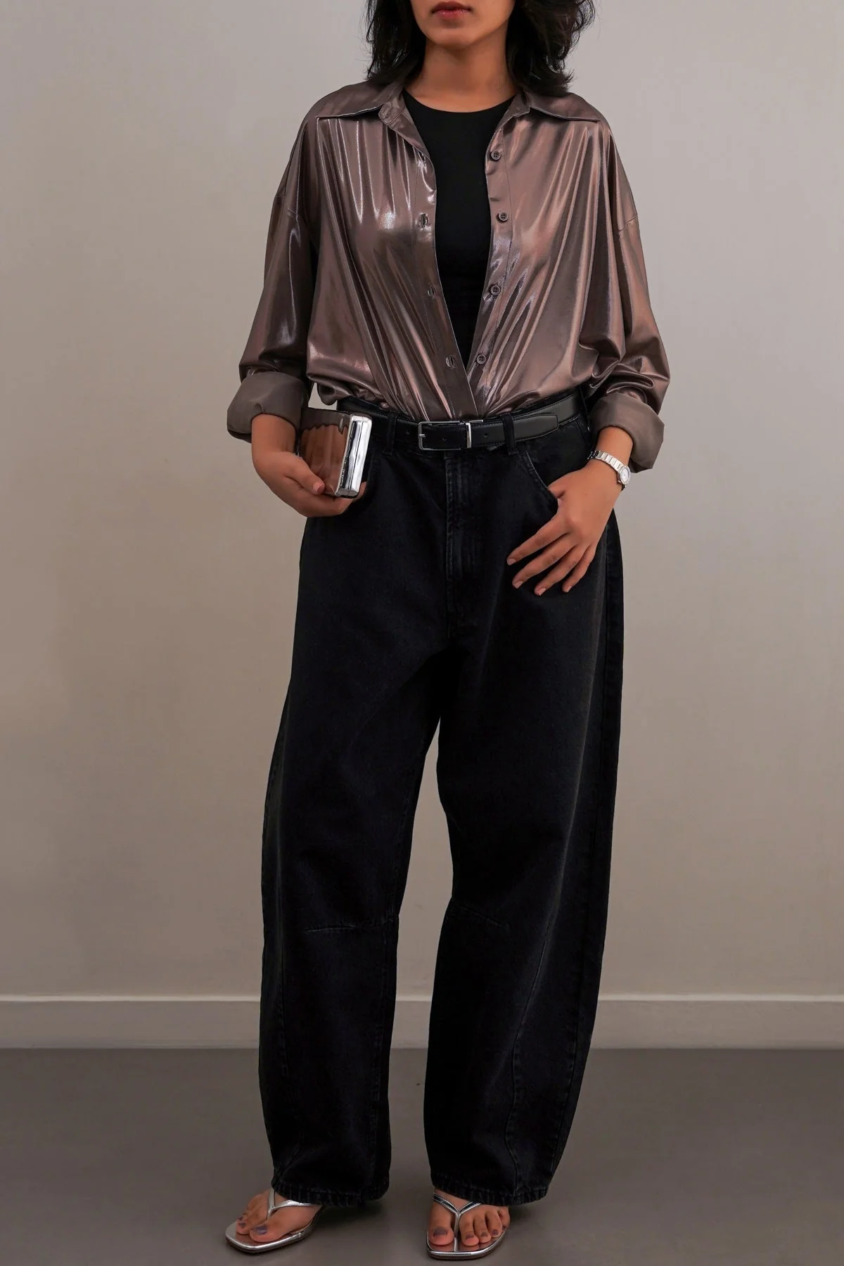 RETRO METALLIC SHIRT - Image 4