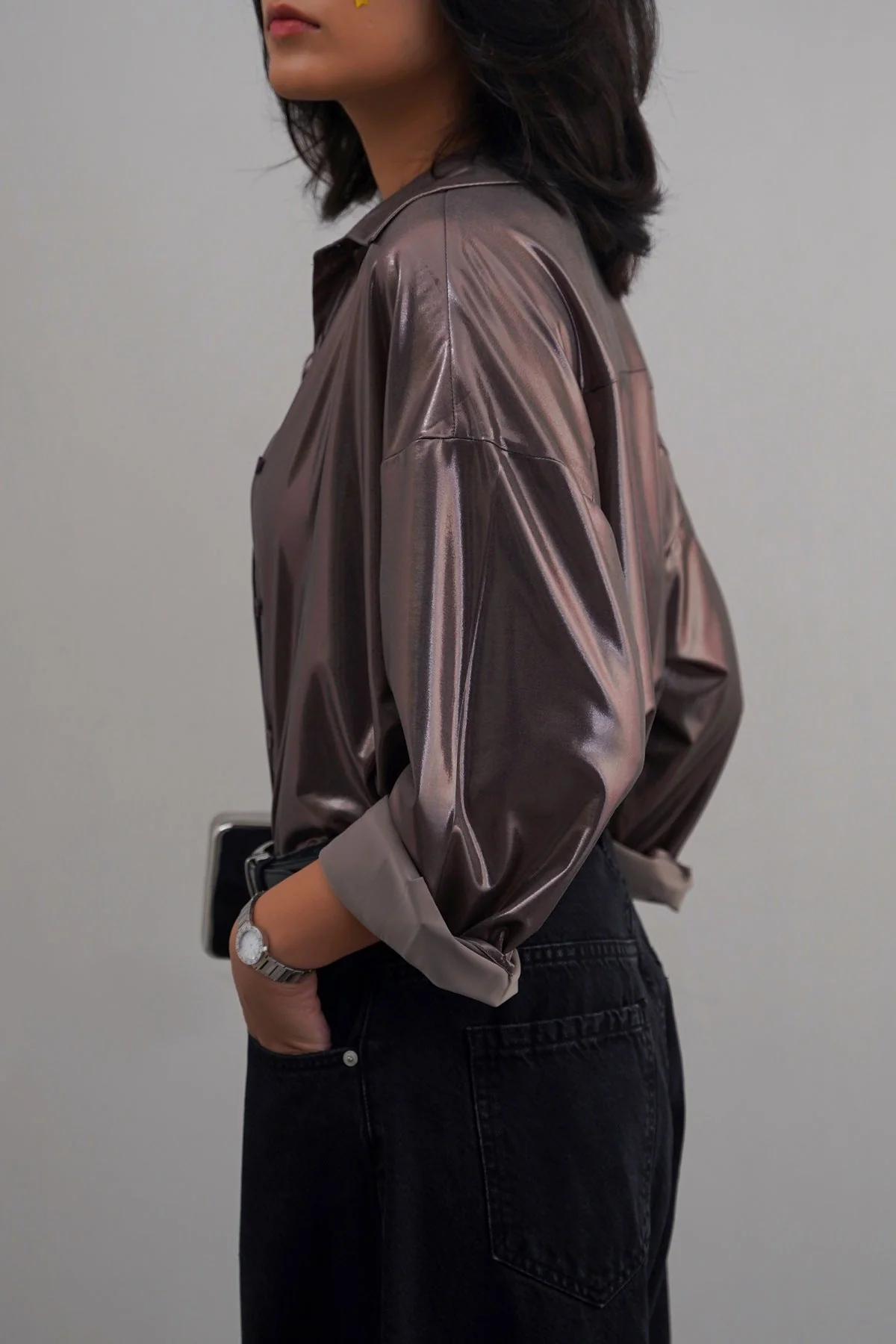 RETRO METALLIC SHIRT - Image 7