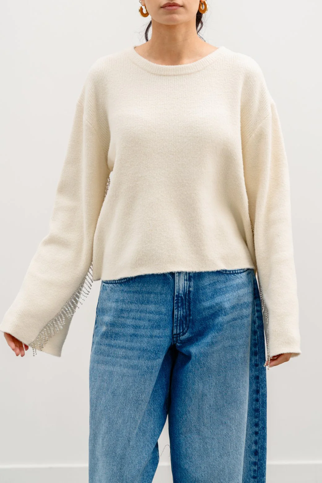 RHINESTONE FRINGE JUMPER - Image 3