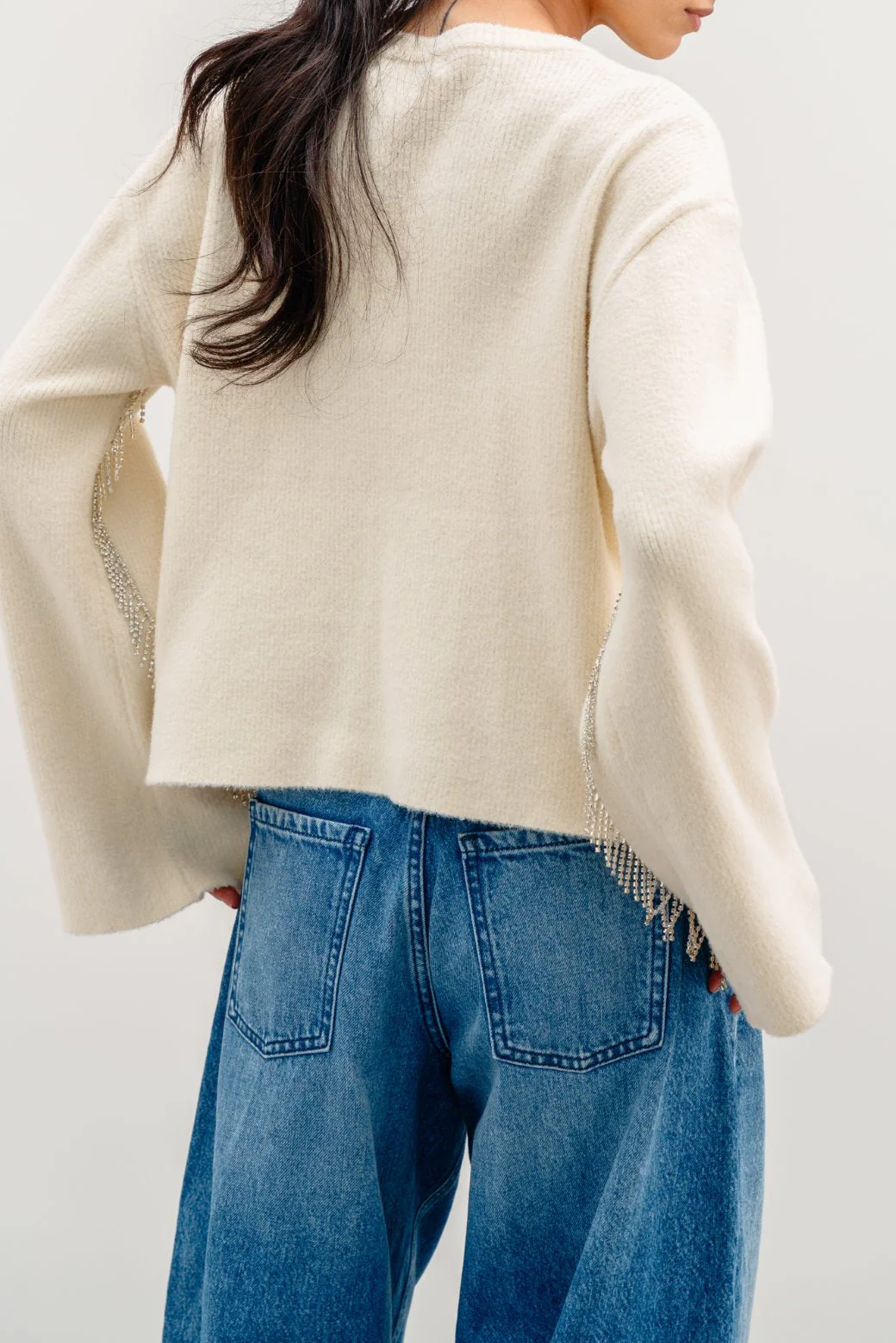 RHINESTONE FRINGE JUMPER - Image 5