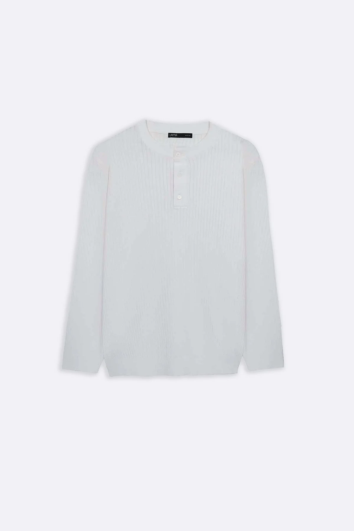 RIBBED HENLEY - Image 3