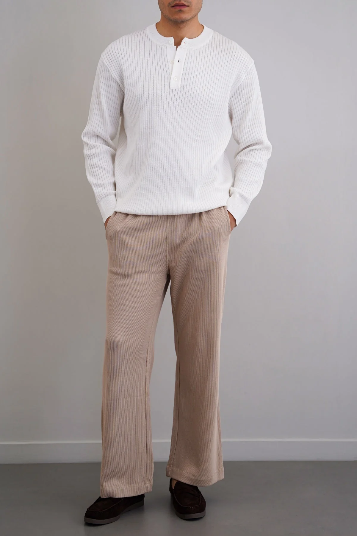 RIBBED HENLEY - Image 5