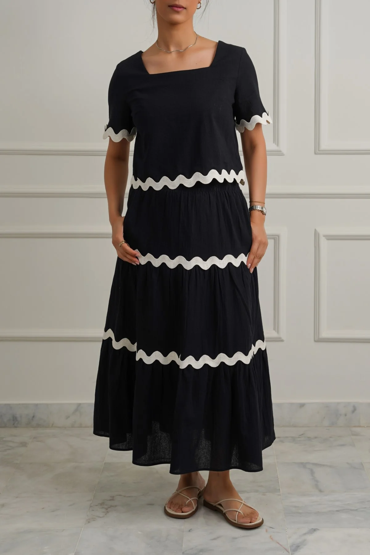 RIC RAC MAXI SKIRT - Image 6