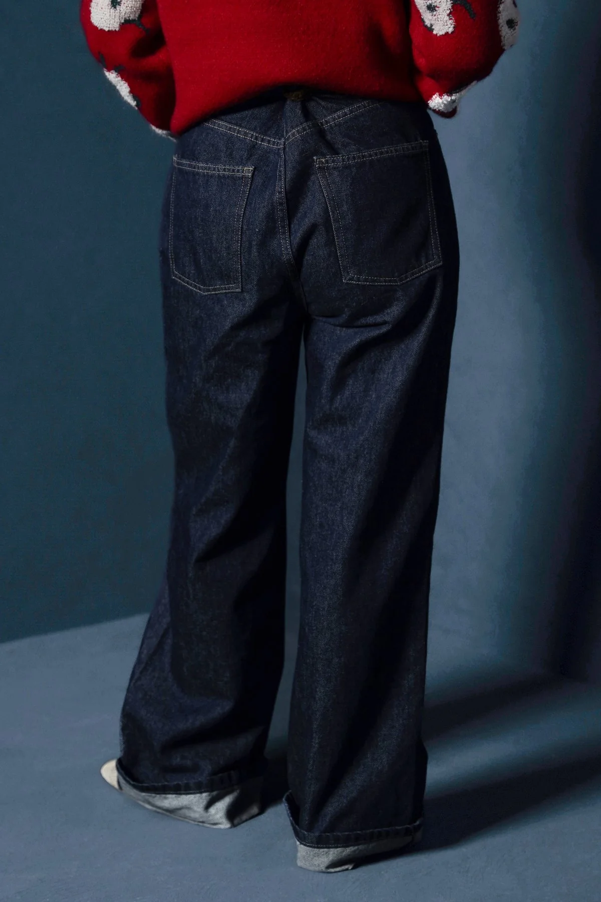 ROLL UP WIDE JEANS - Image 7