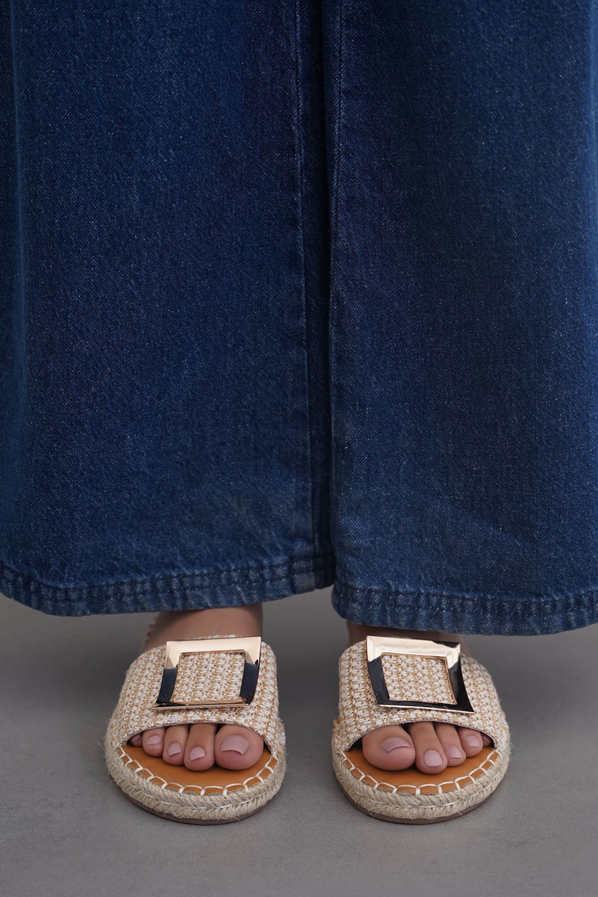 ROMA BUCKLE SLIDES - Image 2