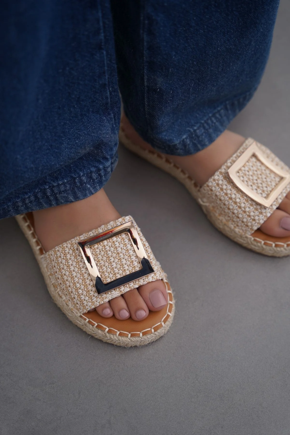 ROMA BUCKLE SLIDES - Image 7