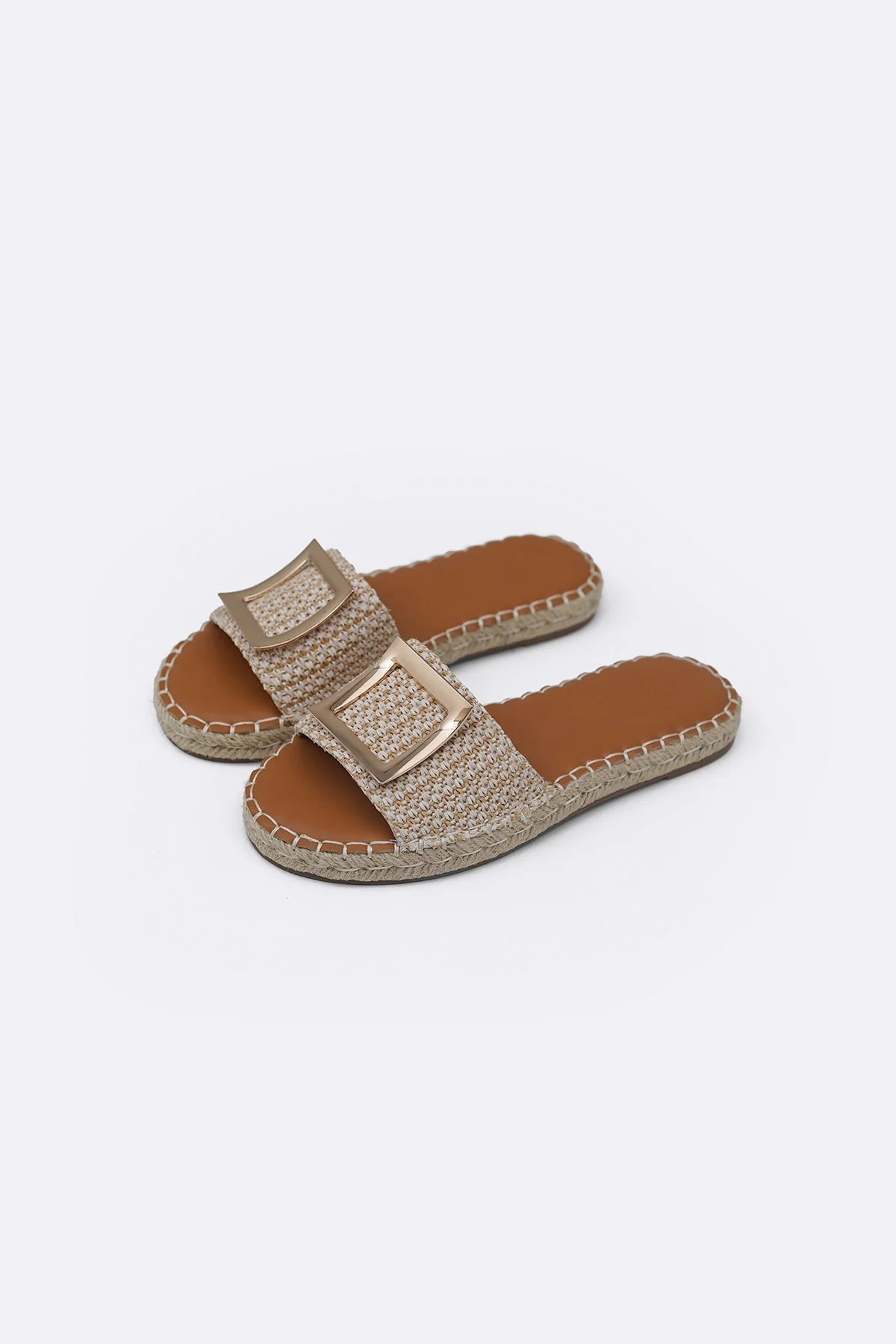 ROMA BUCKLE SLIDES - Image 8