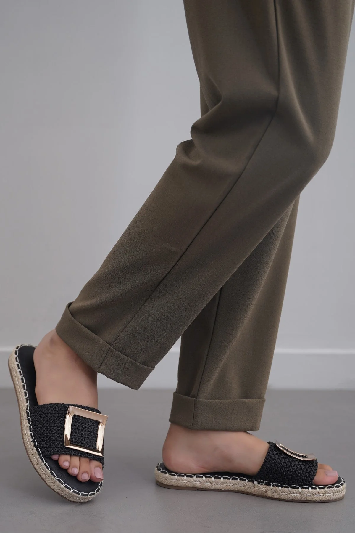 ROMA BUCKLE SLIDES - Image 5