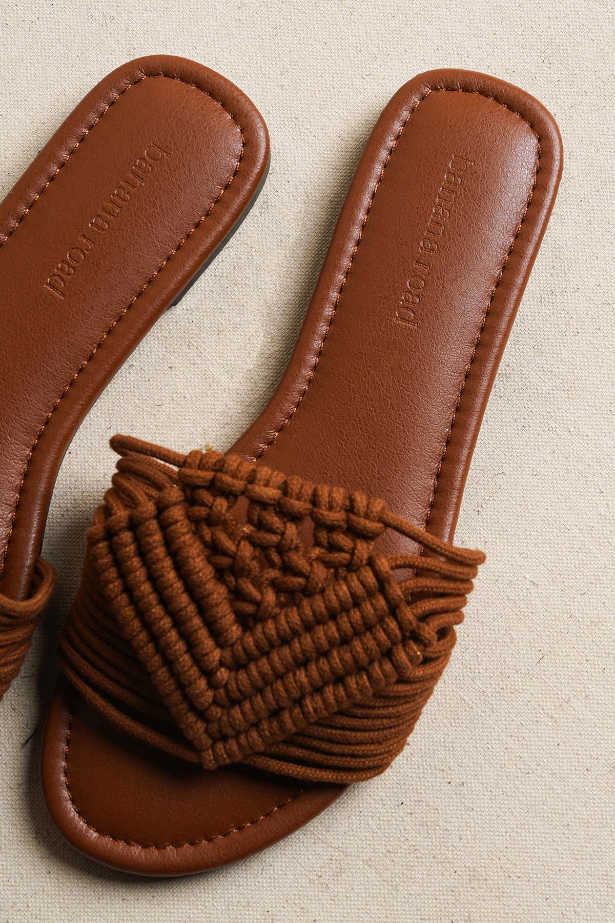 SANTORINI WOVEN SLIDES - Image 4