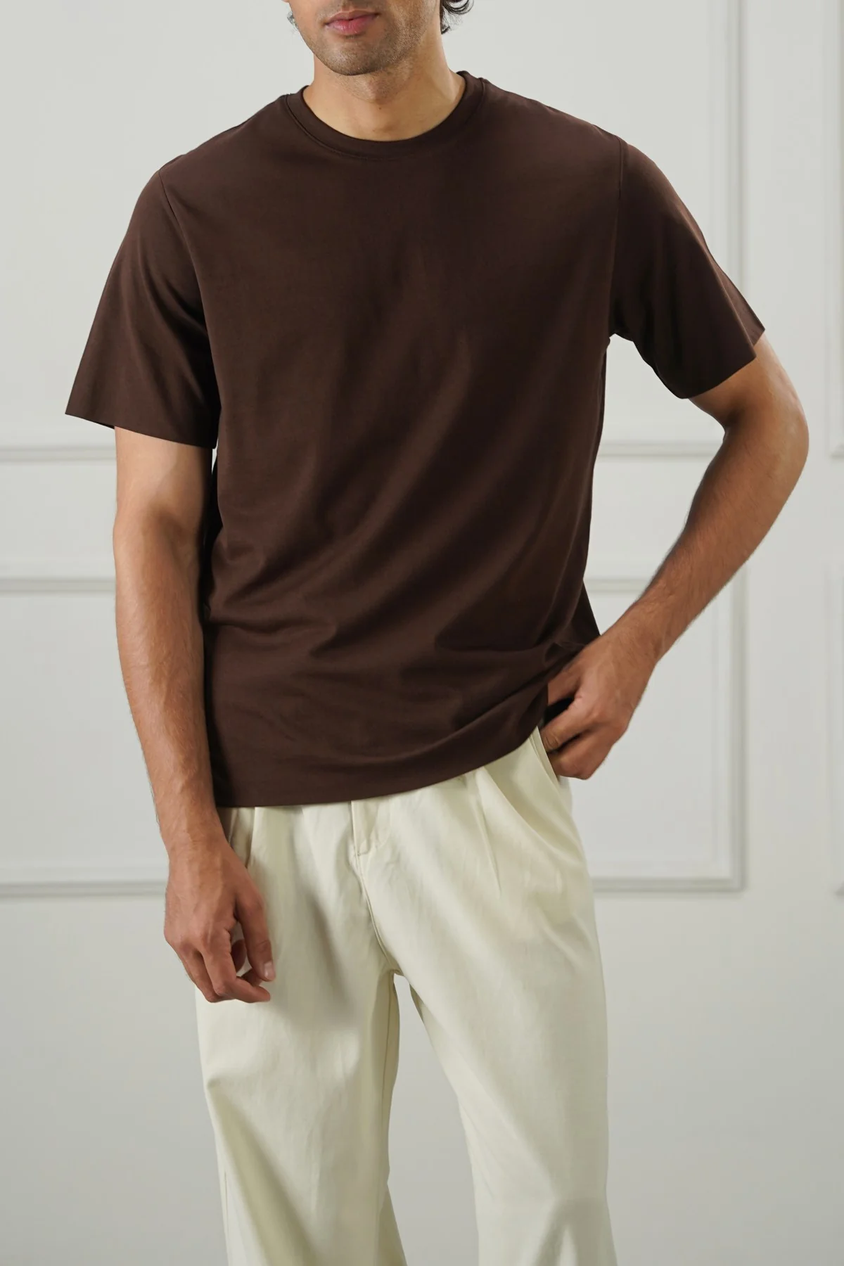 SEAMLESS DOUBLE-LAYERED TEE