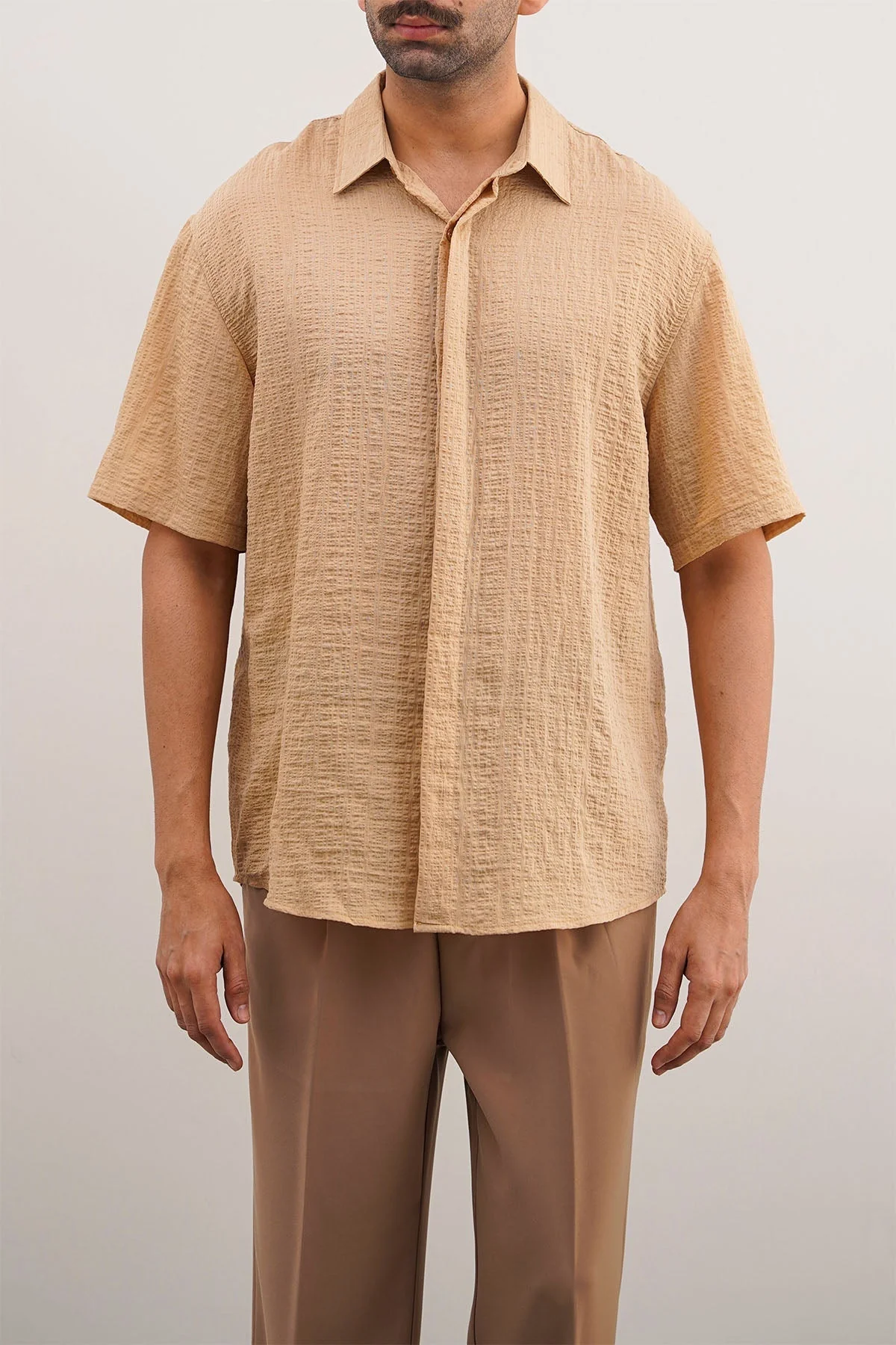 SEERSUCKER HALFSLEEVES SHIRT - Image 7