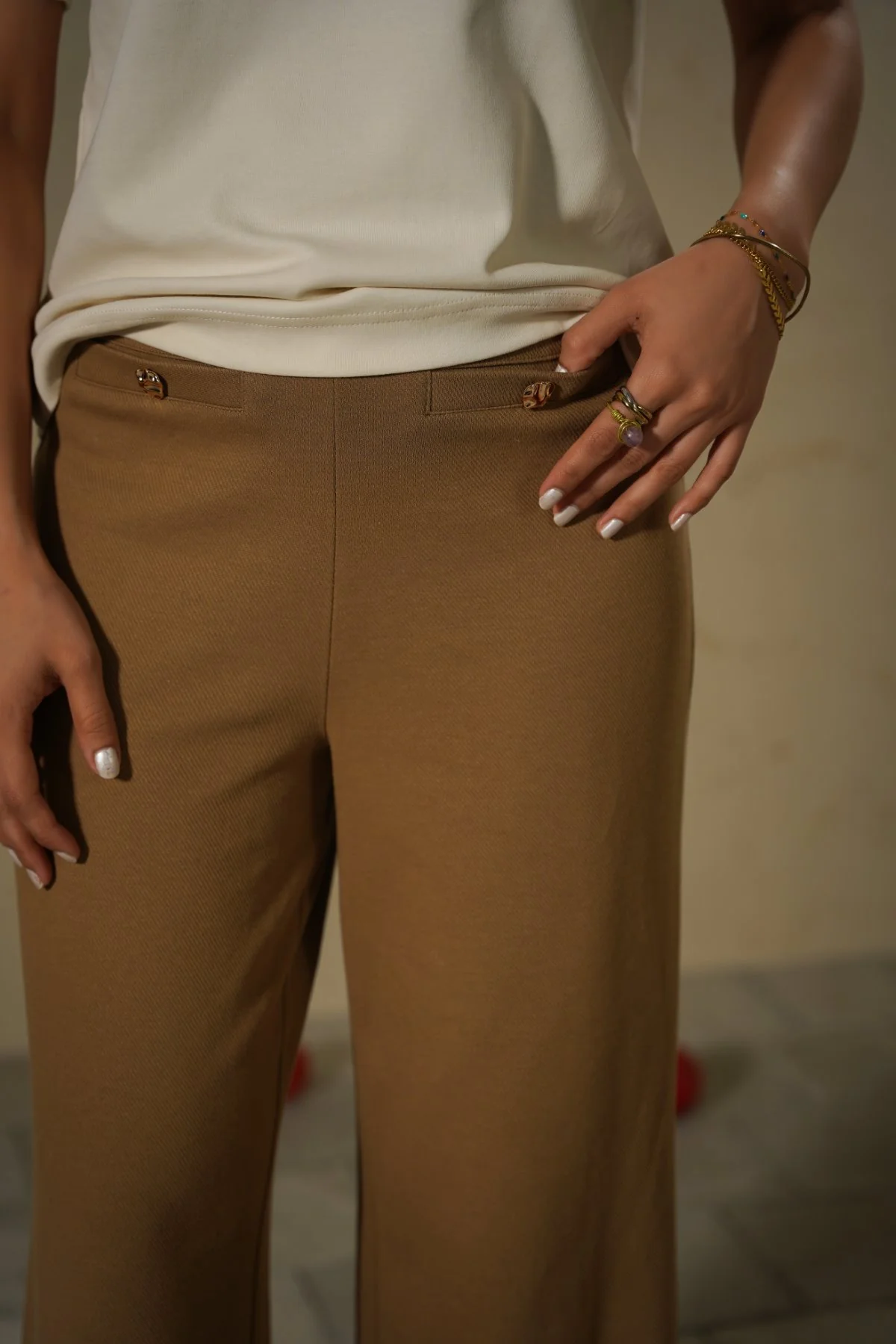 SEMI-FORMAL KNIT PANTS - Image 4
