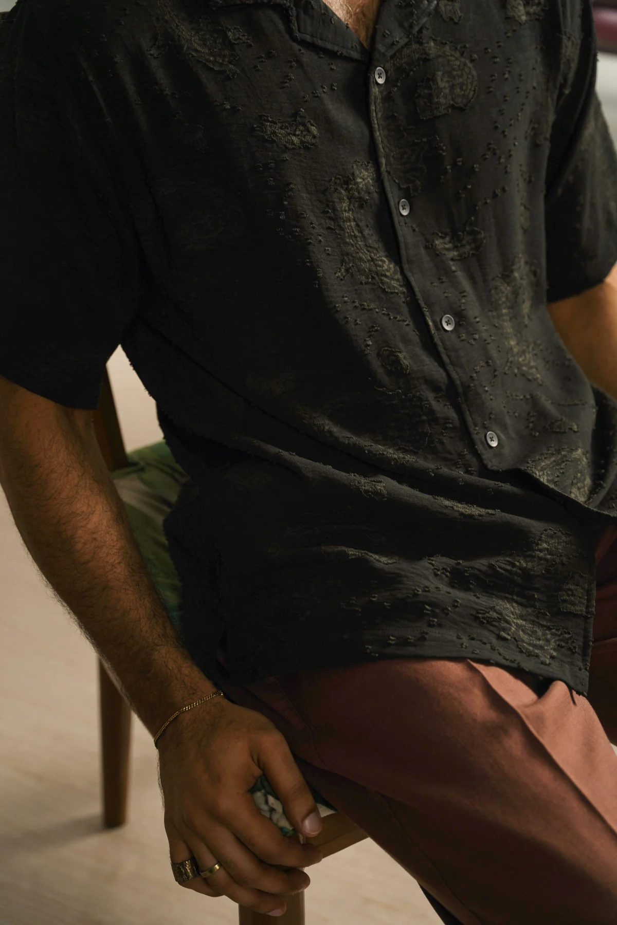 SHADOW TEXTURED SHIRT - Image 3