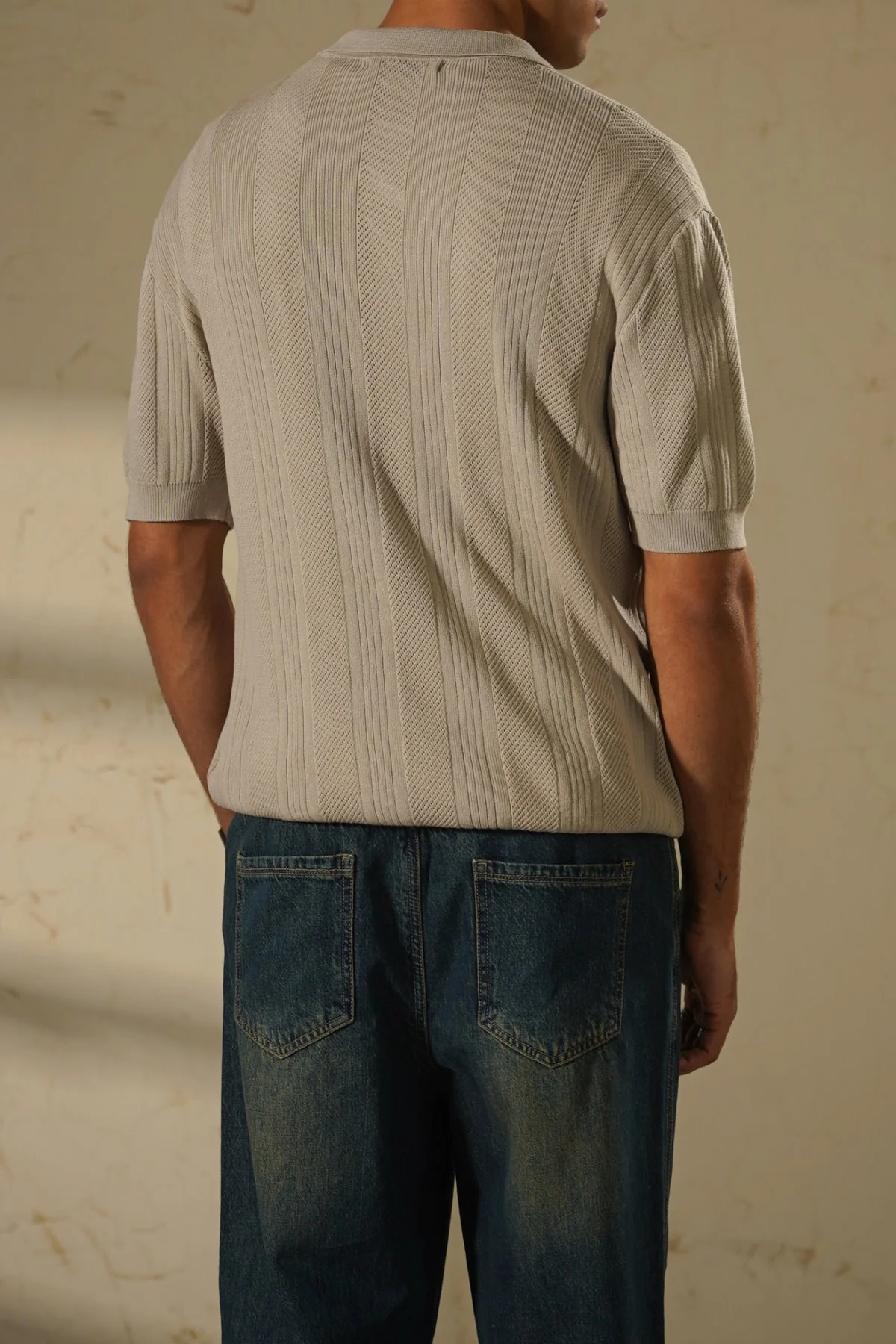 SHEER KNIT POLO - Image 6