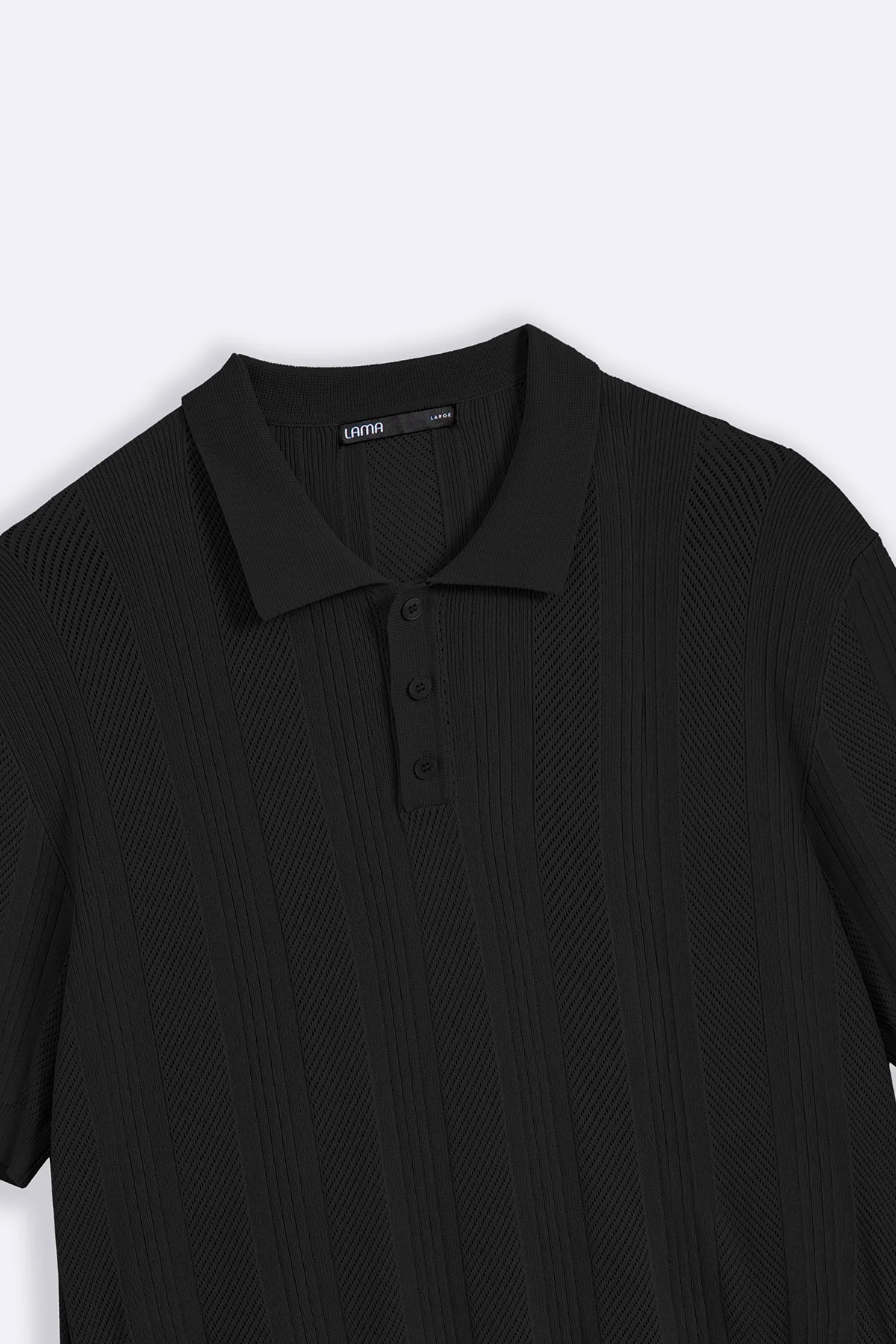 SHEER KNIT POLO - Image 4