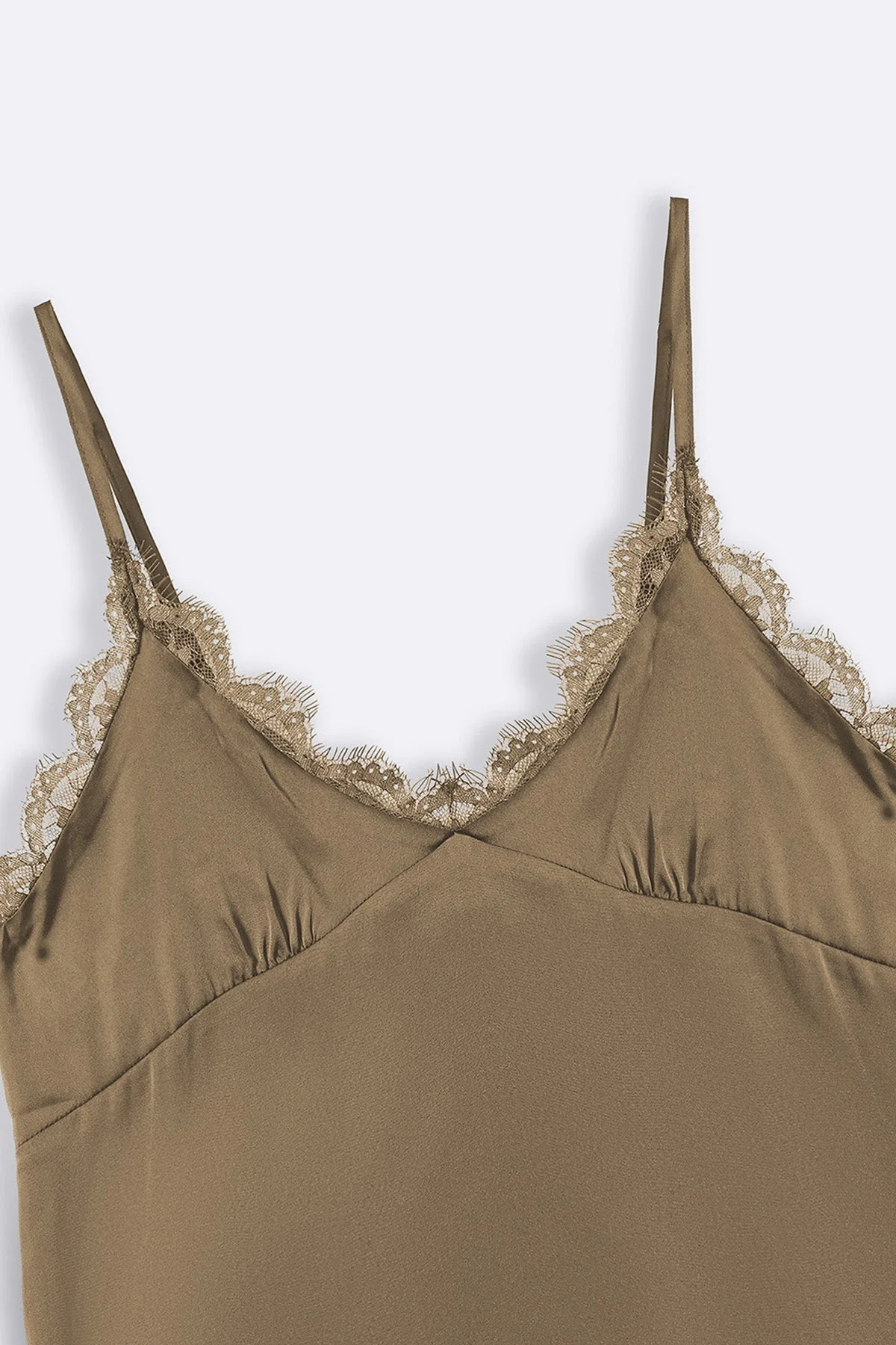 SILK LACE CAMISOLE TOP - Image 3