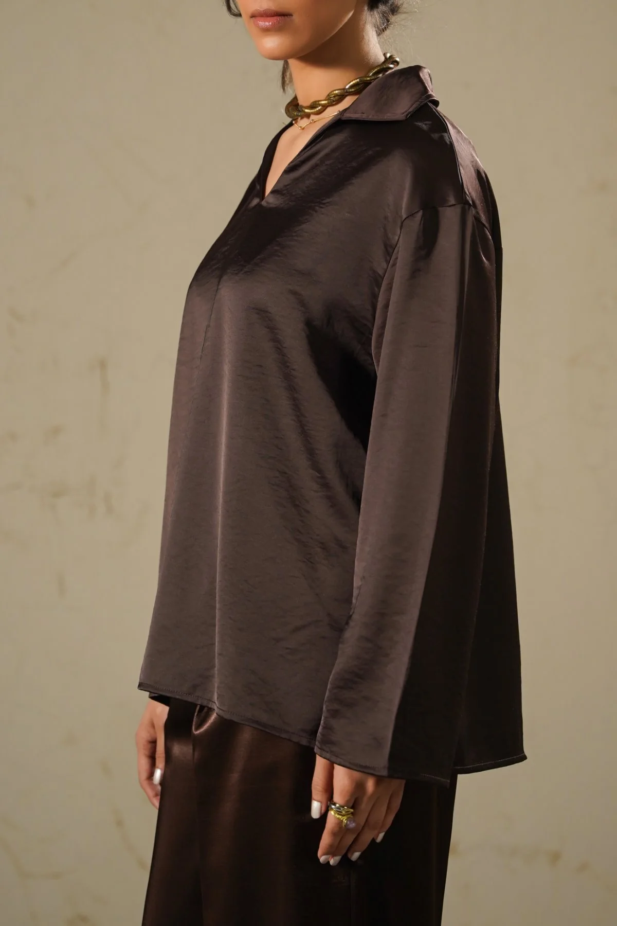 SILKY EASY BLOUSE - Image 6