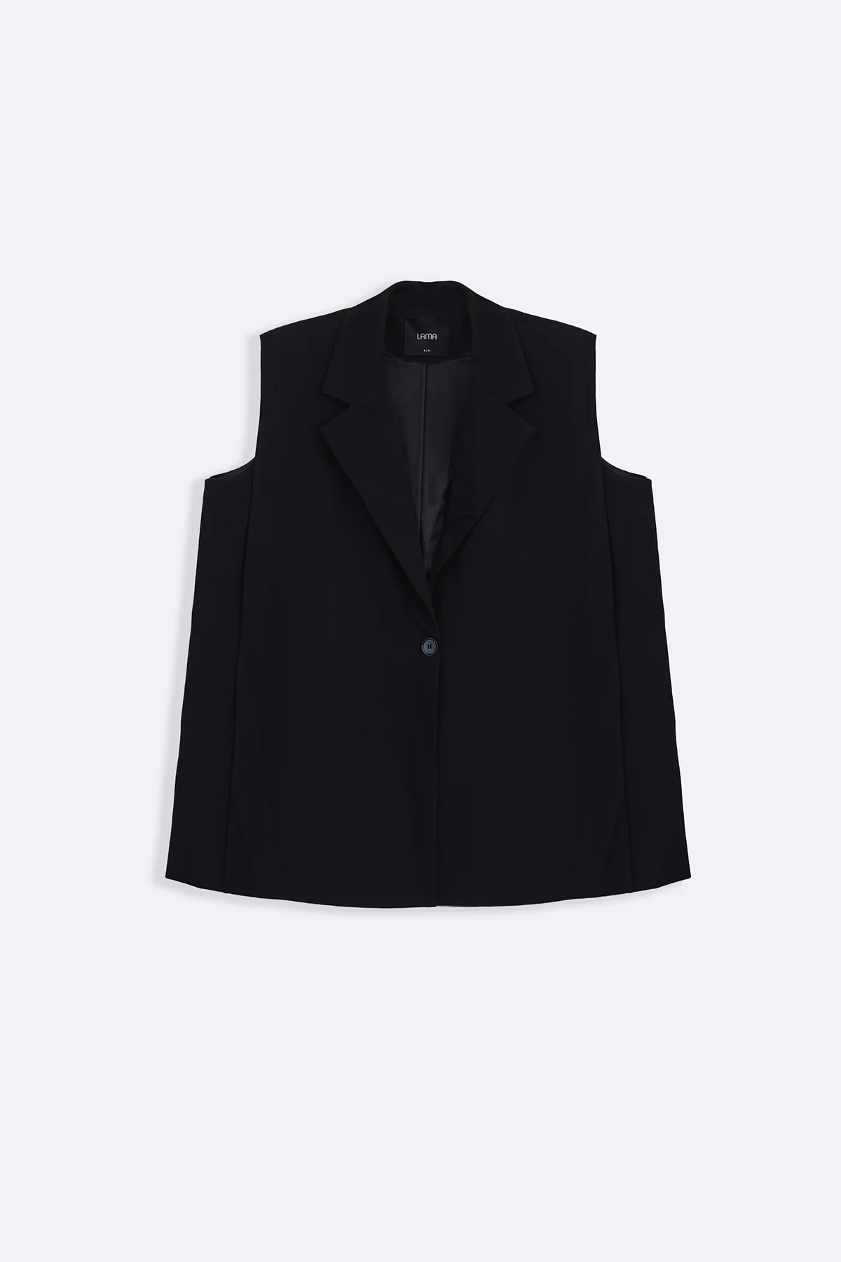 SLEEVELESS STATEMENT BLAZER - Image 2