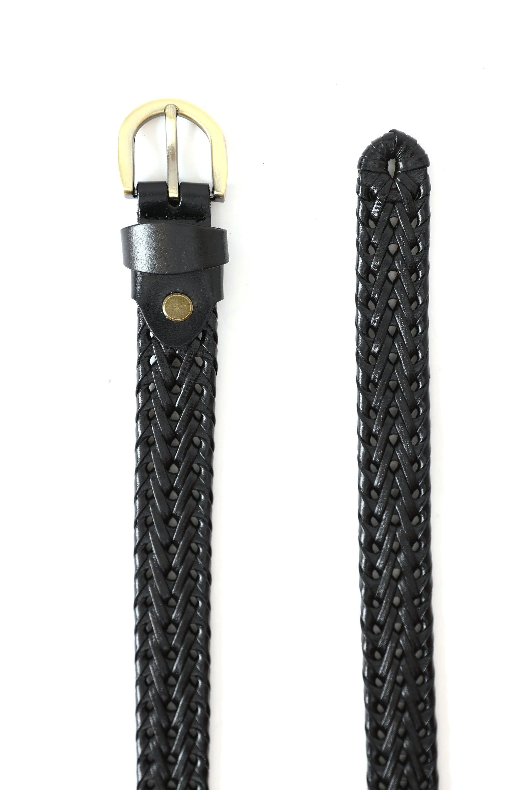 SLIM WOVEN BELT