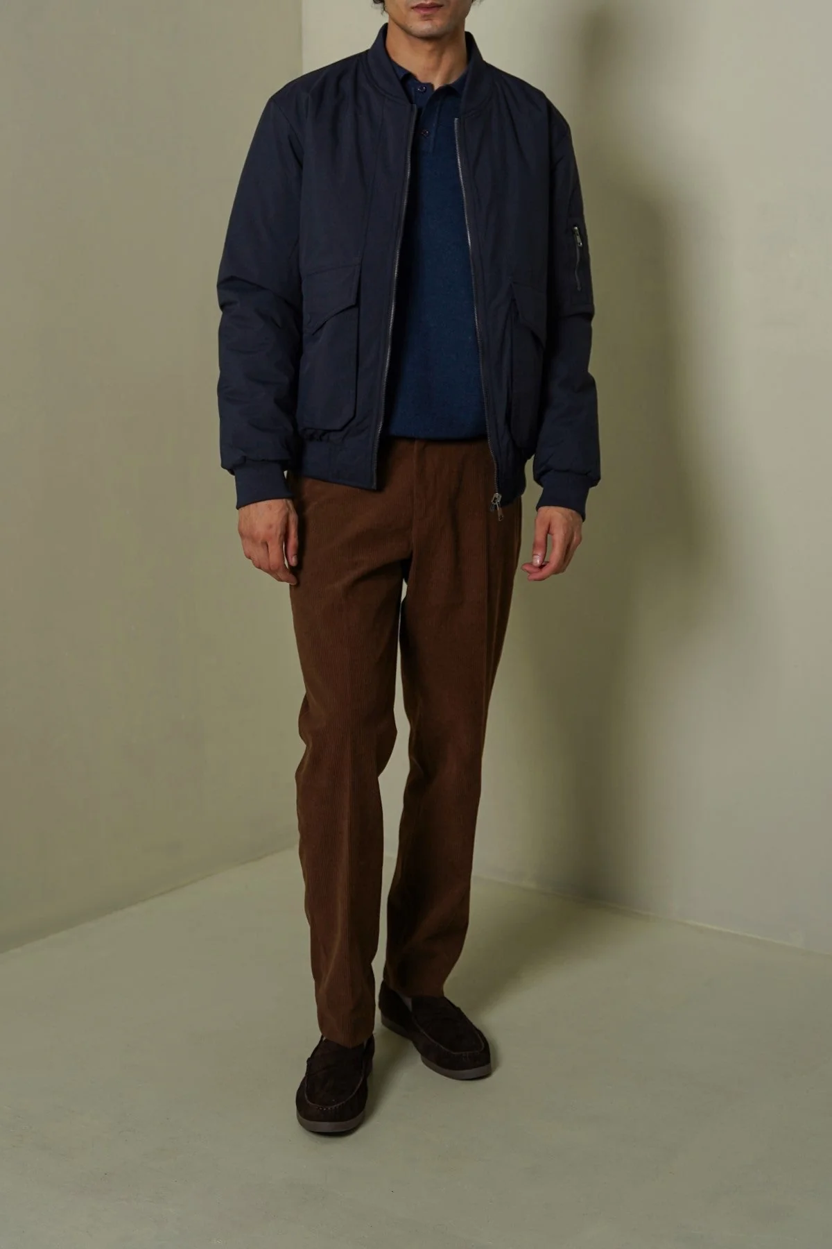 SLIMFIT CORDUROY PANTS - Image 4