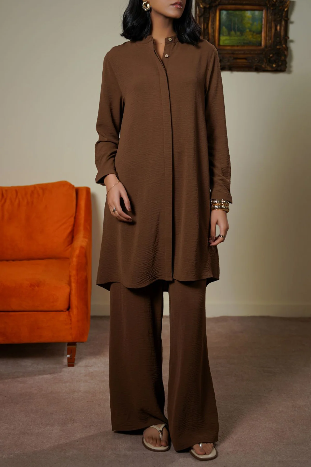 SLINKY WIDE LEG PANTS - Image 3
