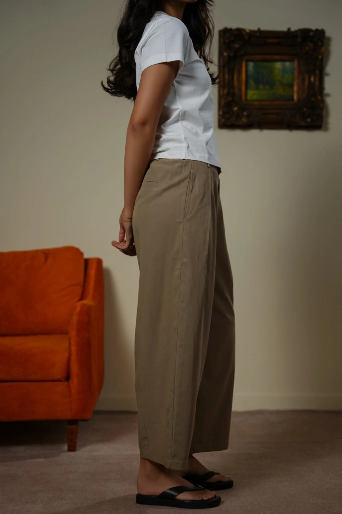 SLOUCHY PLEATED PANTS - Image 3