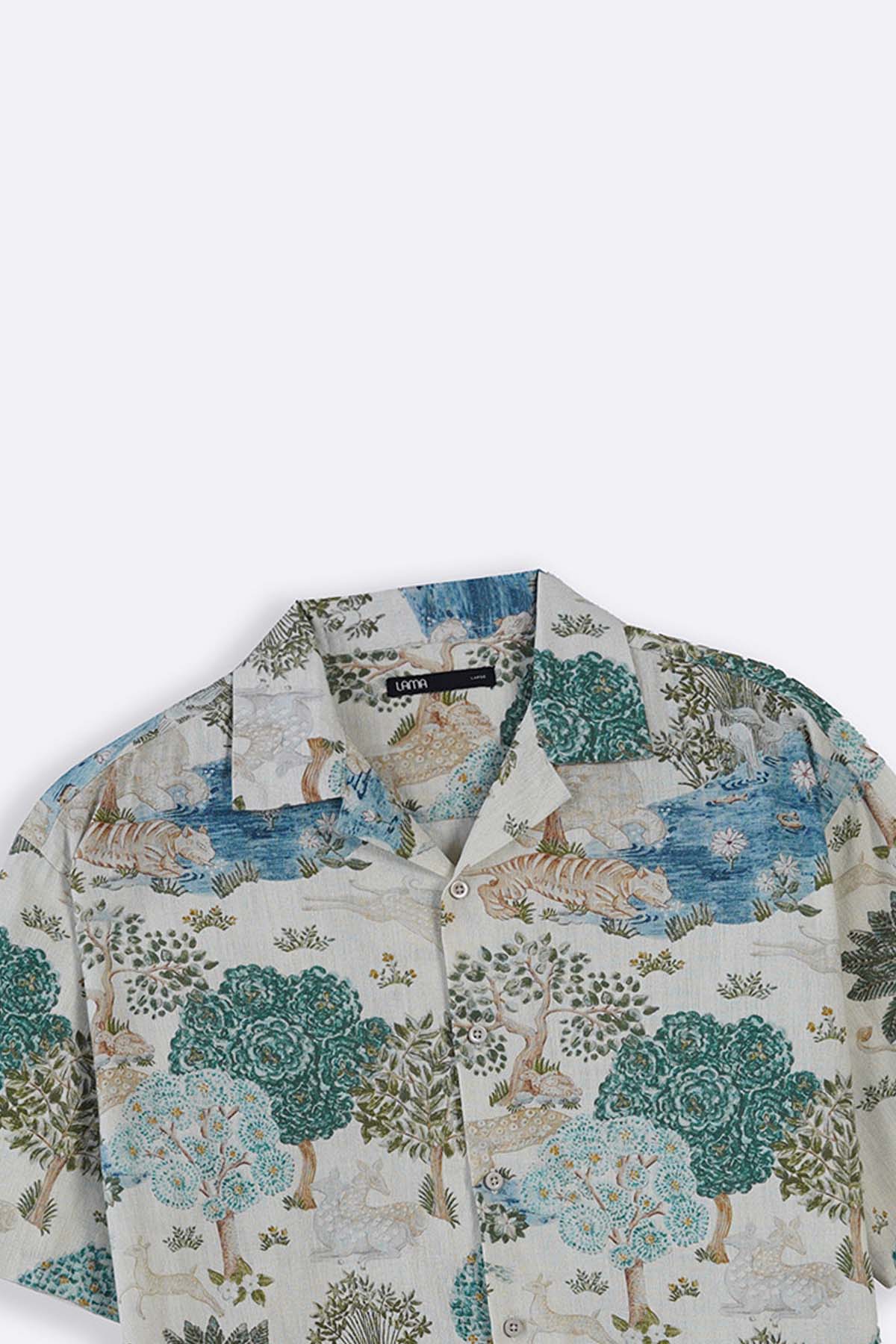 SLUB PRINTED SHIRT - Image 6