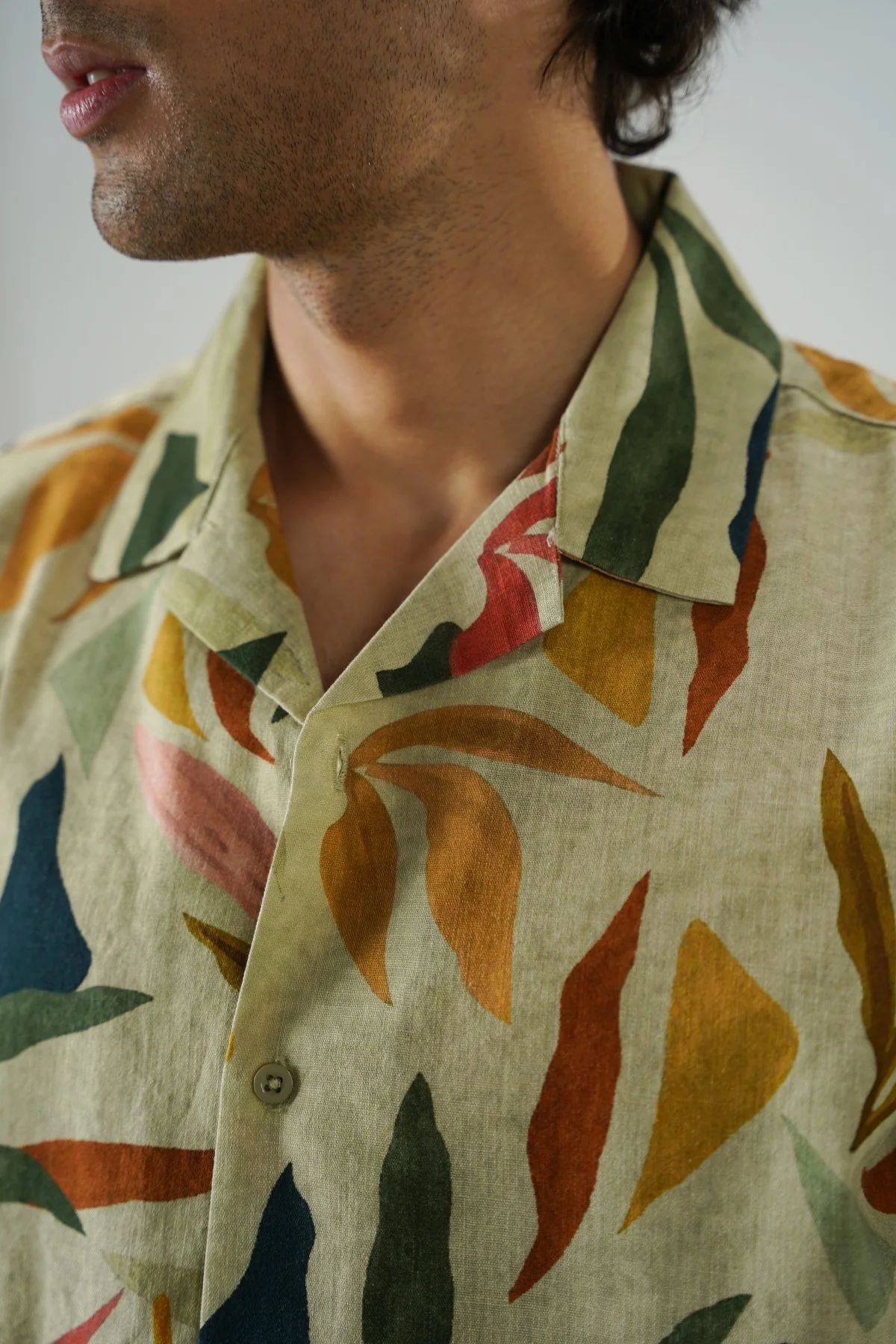 SLUB PRINTED SHIRT - Image 6
