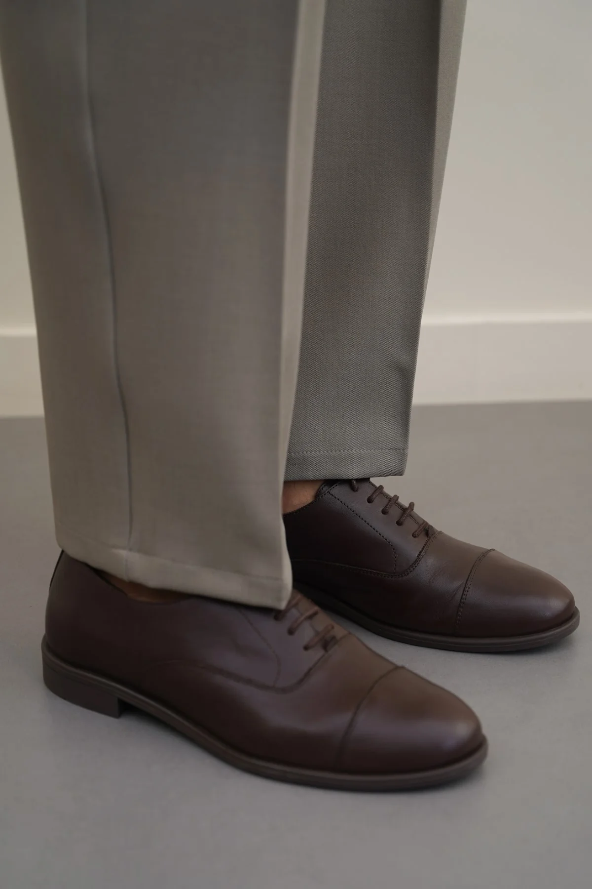 SMART LEATHER DRESS OXFORD - Image 2