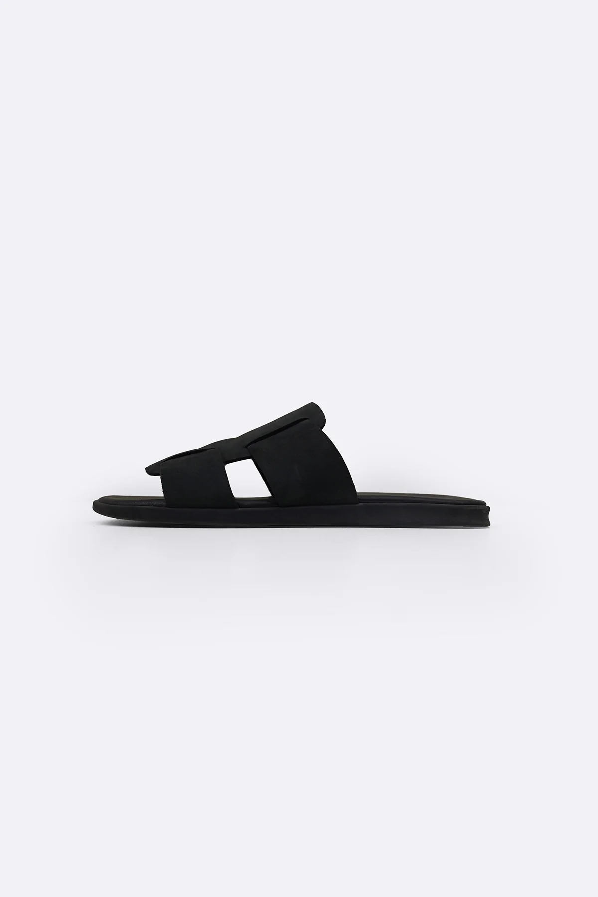 SMART LEATHER SLIDES