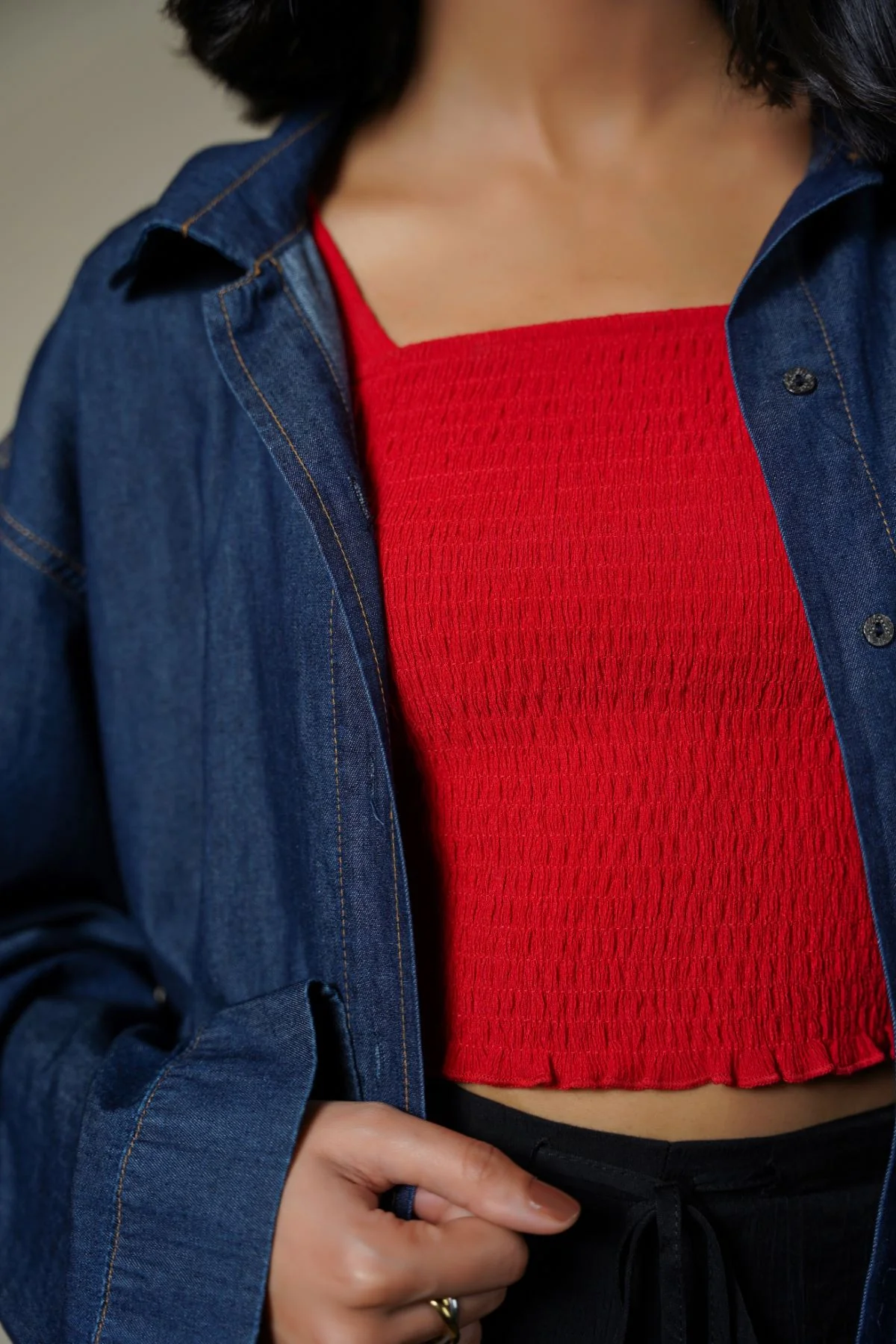 SMOCKED TOP - Image 3