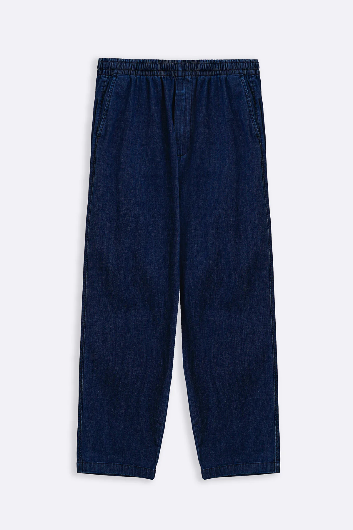 SOFT DENIM TROUSERS - Image 2