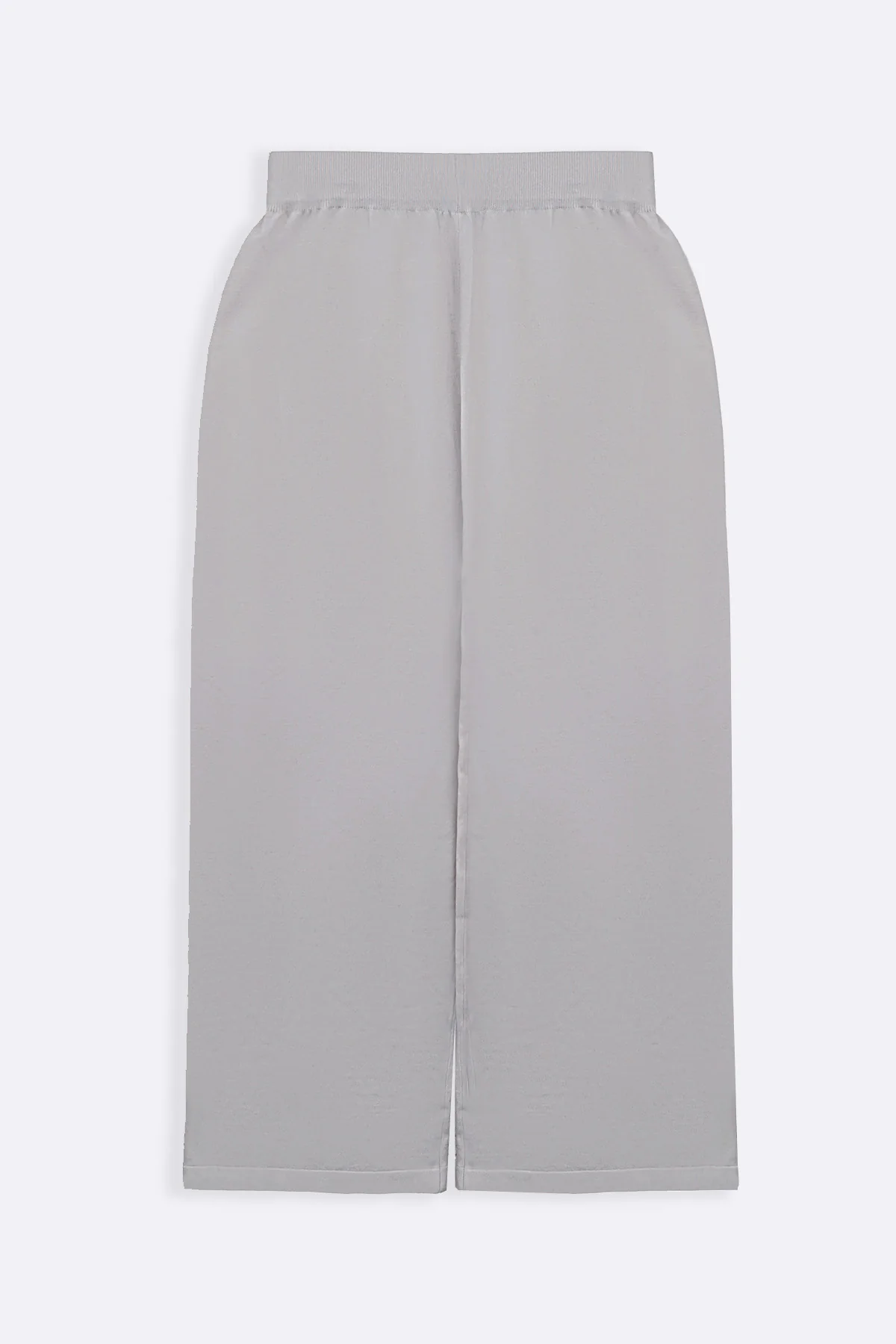 SOFT-KNIT STRAIGHT TROUSERS - Image 3