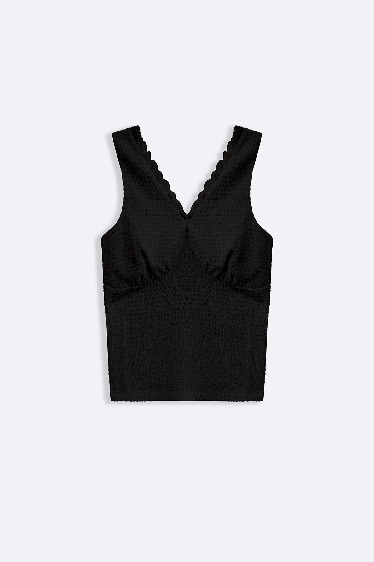 SOFT KNIT V-NECK TANK