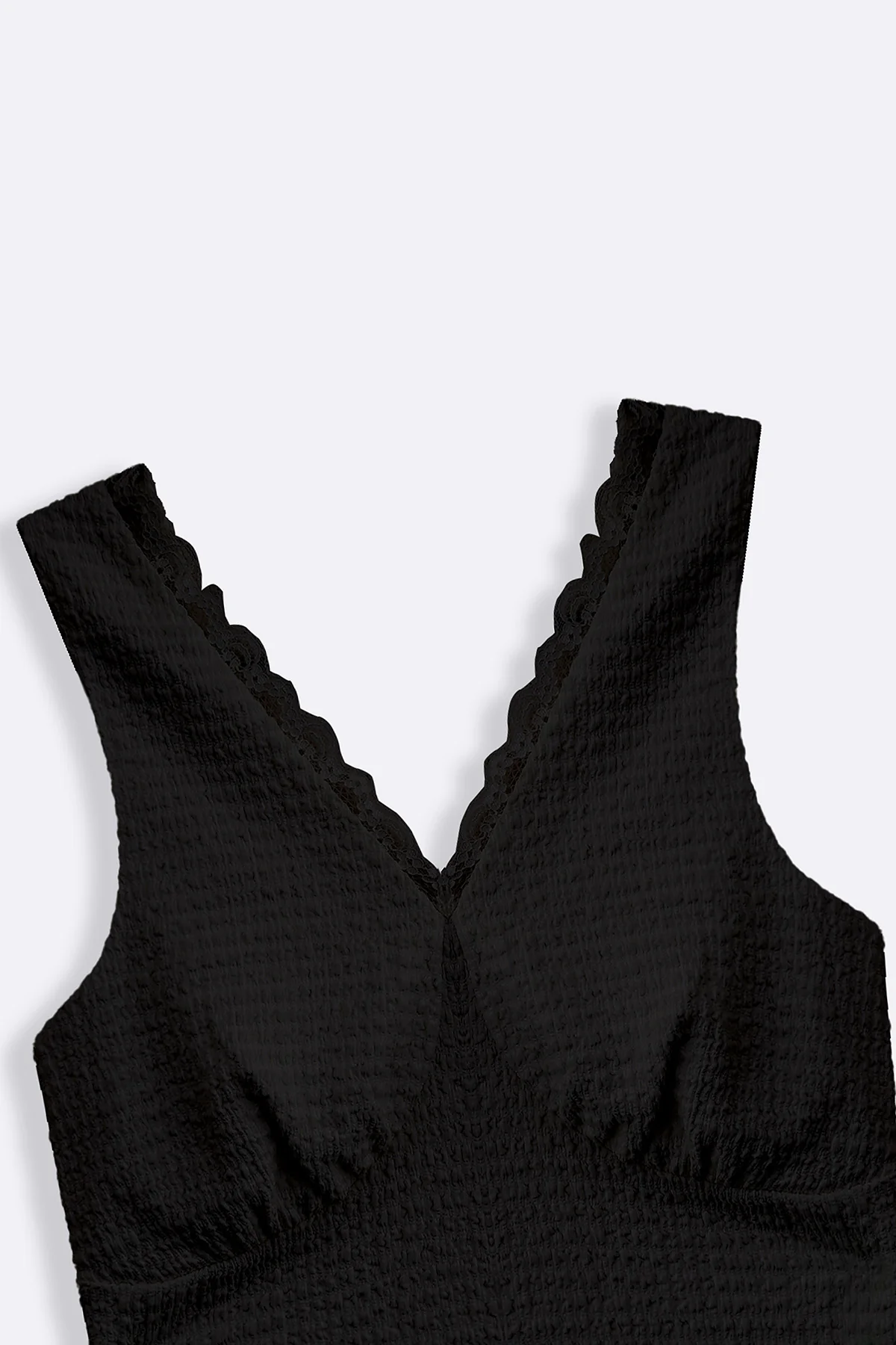 SOFT KNIT V-NECK TANK - Image 4