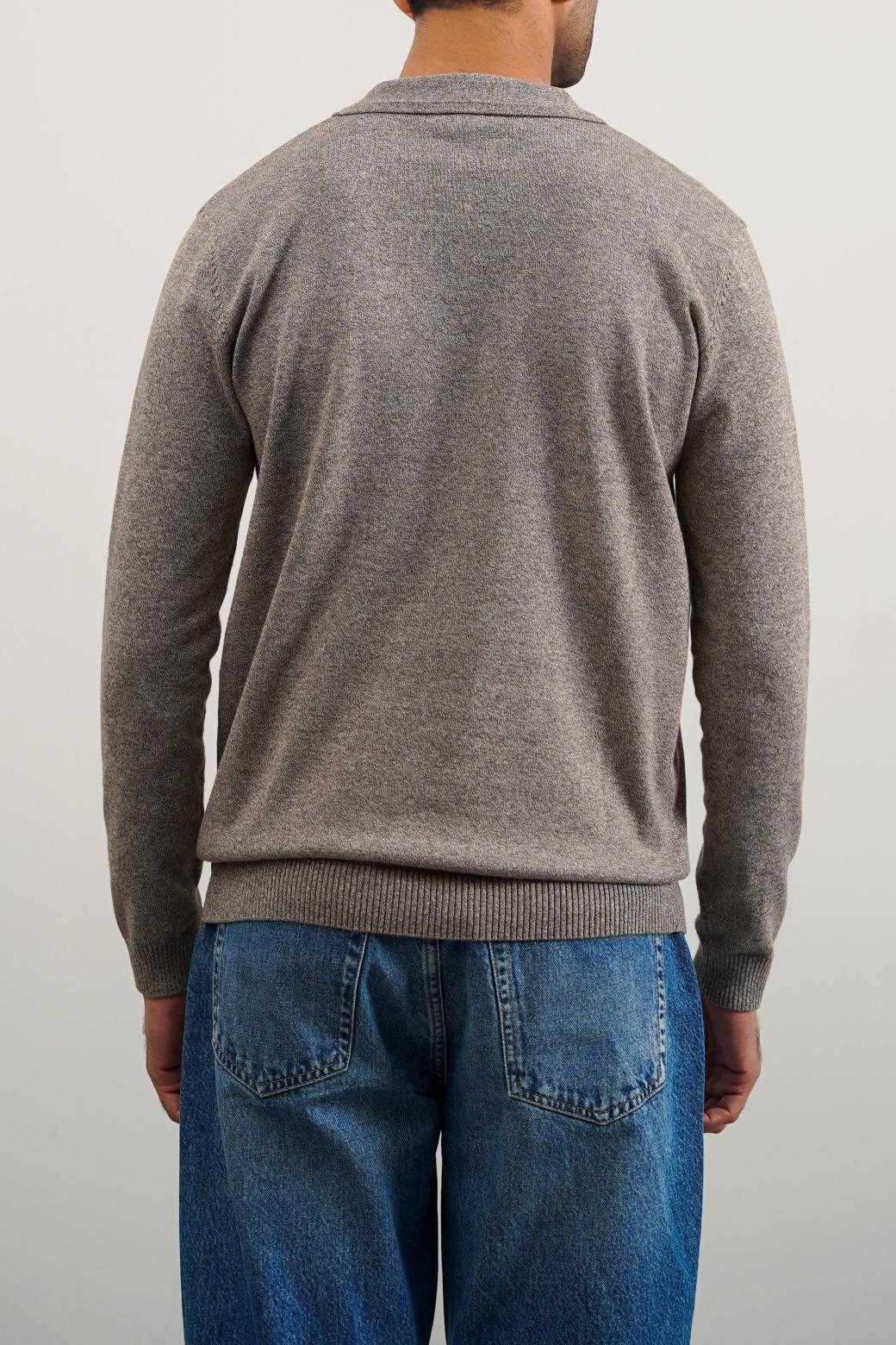 SOFT KNITTED POLO JUMPER - Image 5
