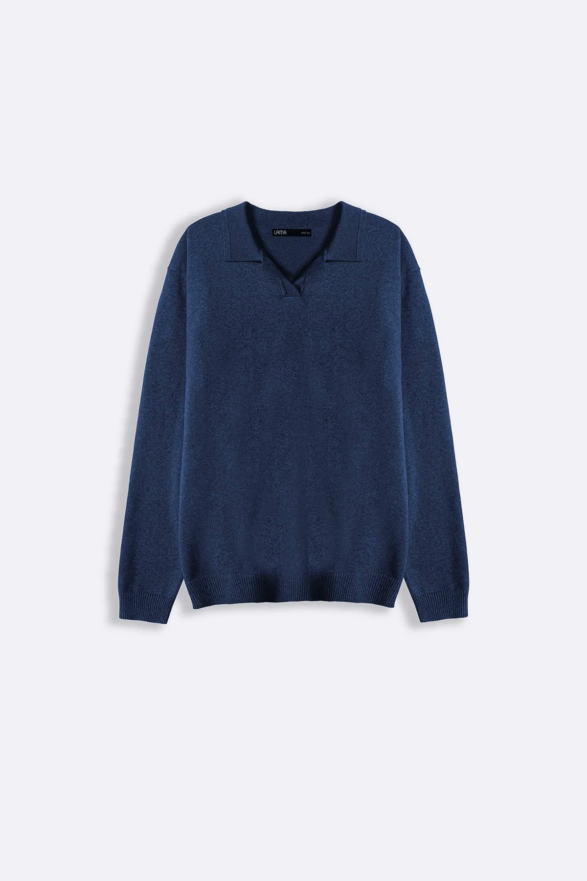 SOFT KNITTED POLO JUMPER - Image 3