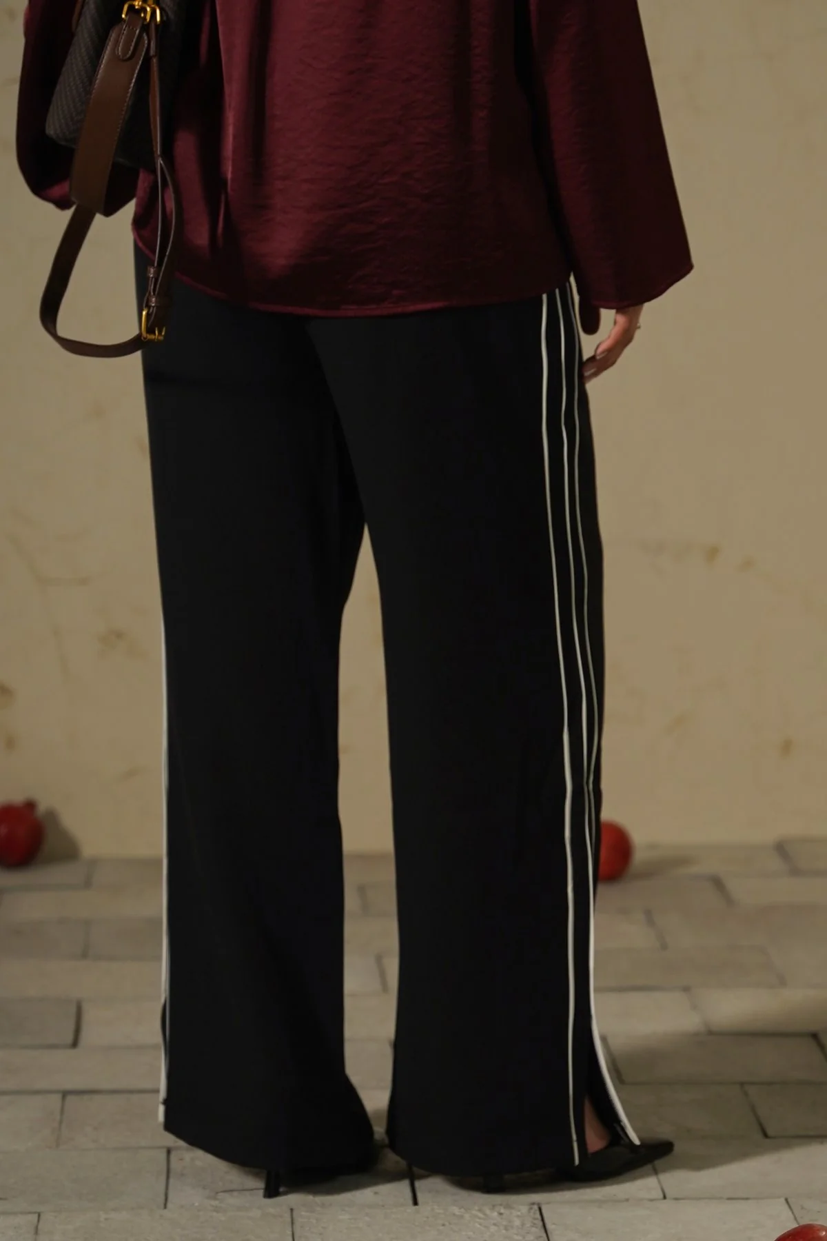 SPORTS CHIC WIDE PANTS - Image 4