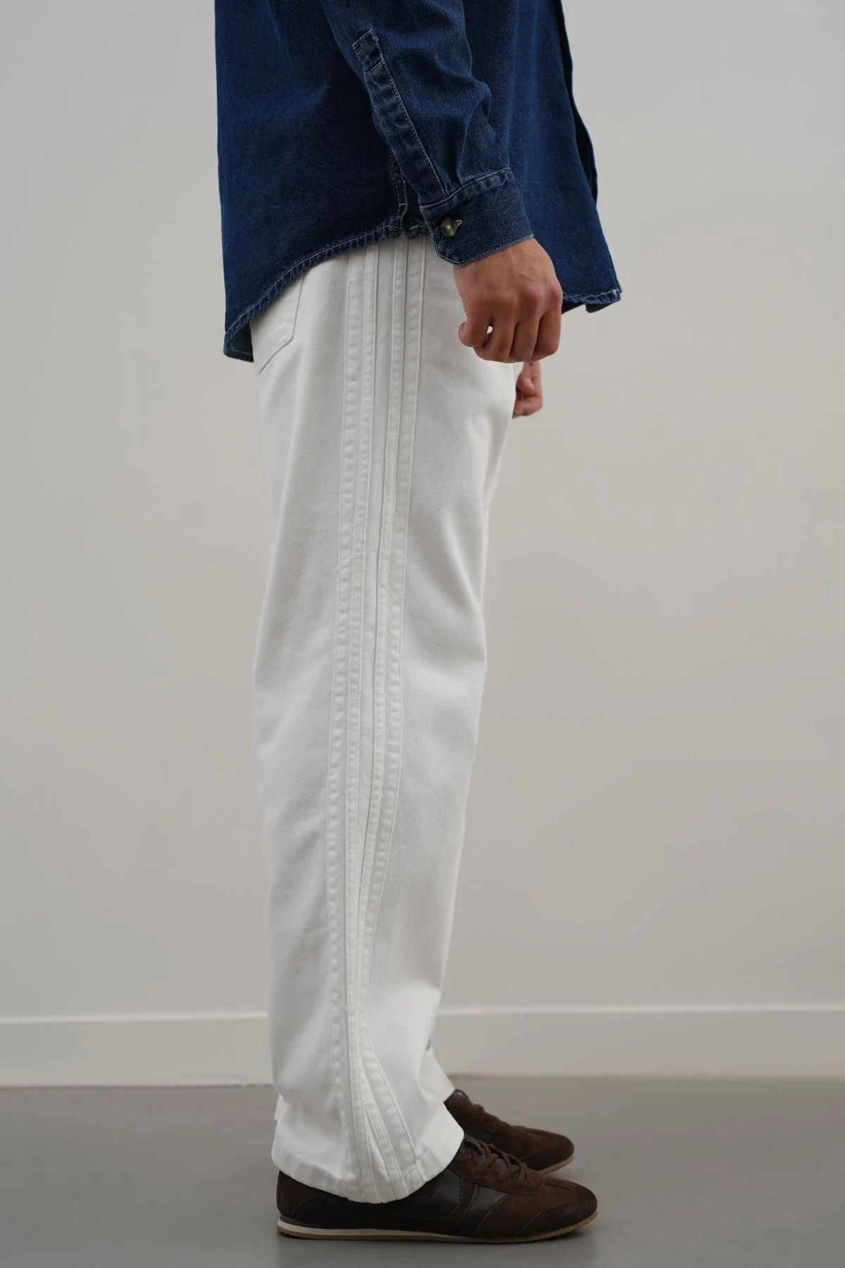 SPORTY TWILL JEANS - Image 6