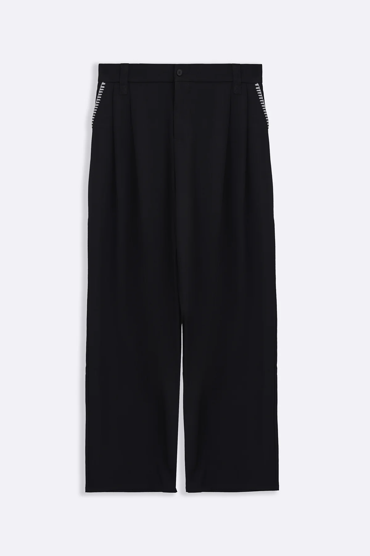 STITCH DETAIL TAILORED PANTS - Image 2